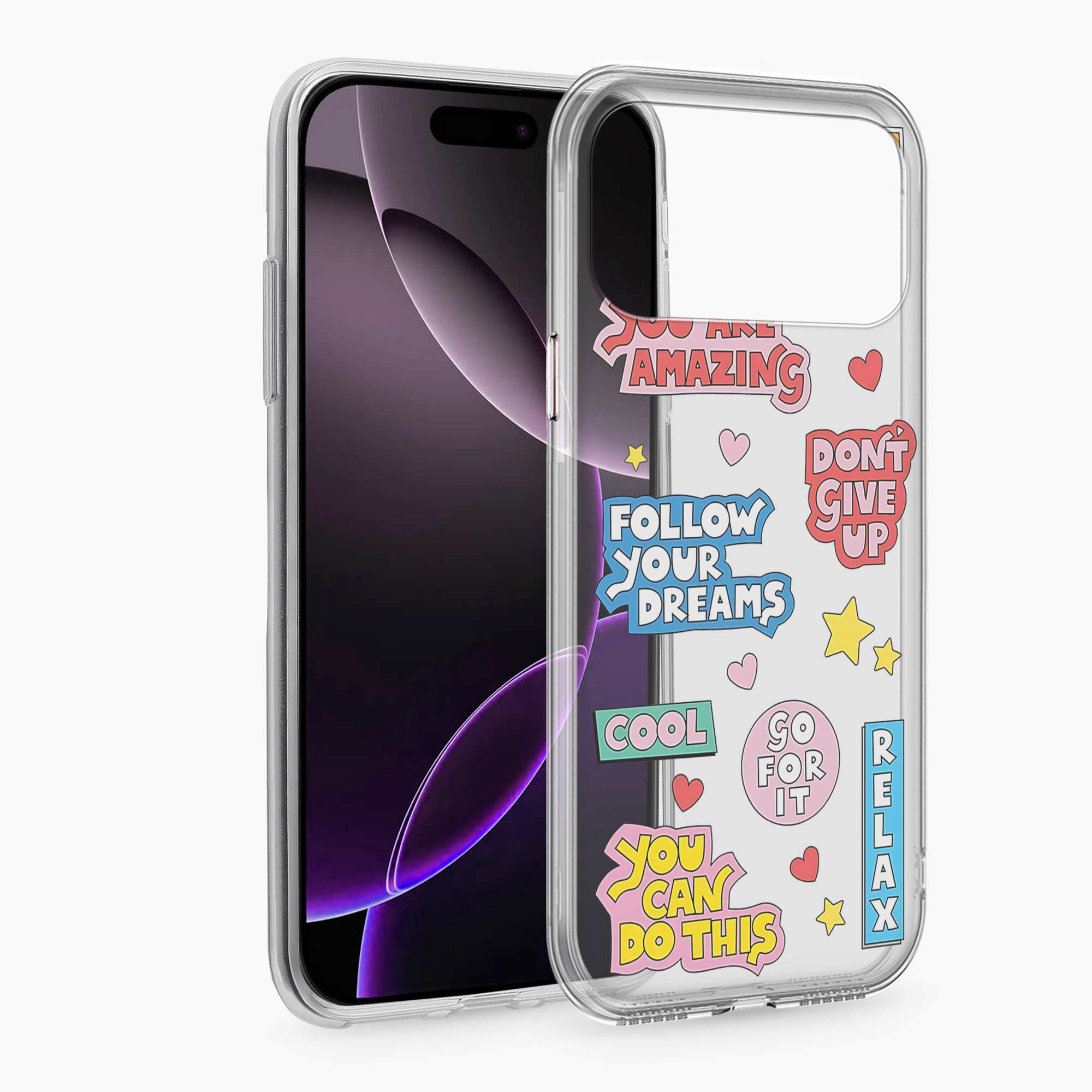 Dream Big iPhone 17 Pro Max Silicone Back Cover