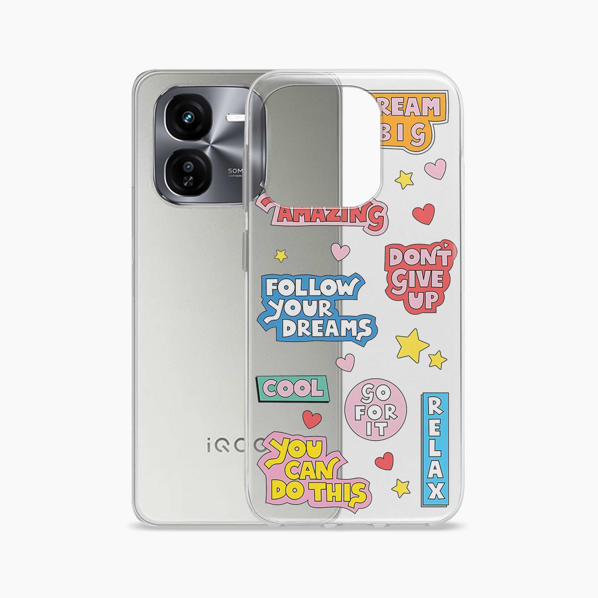 Dream Big Iqoo Z9x 5G Silicone Back Cover