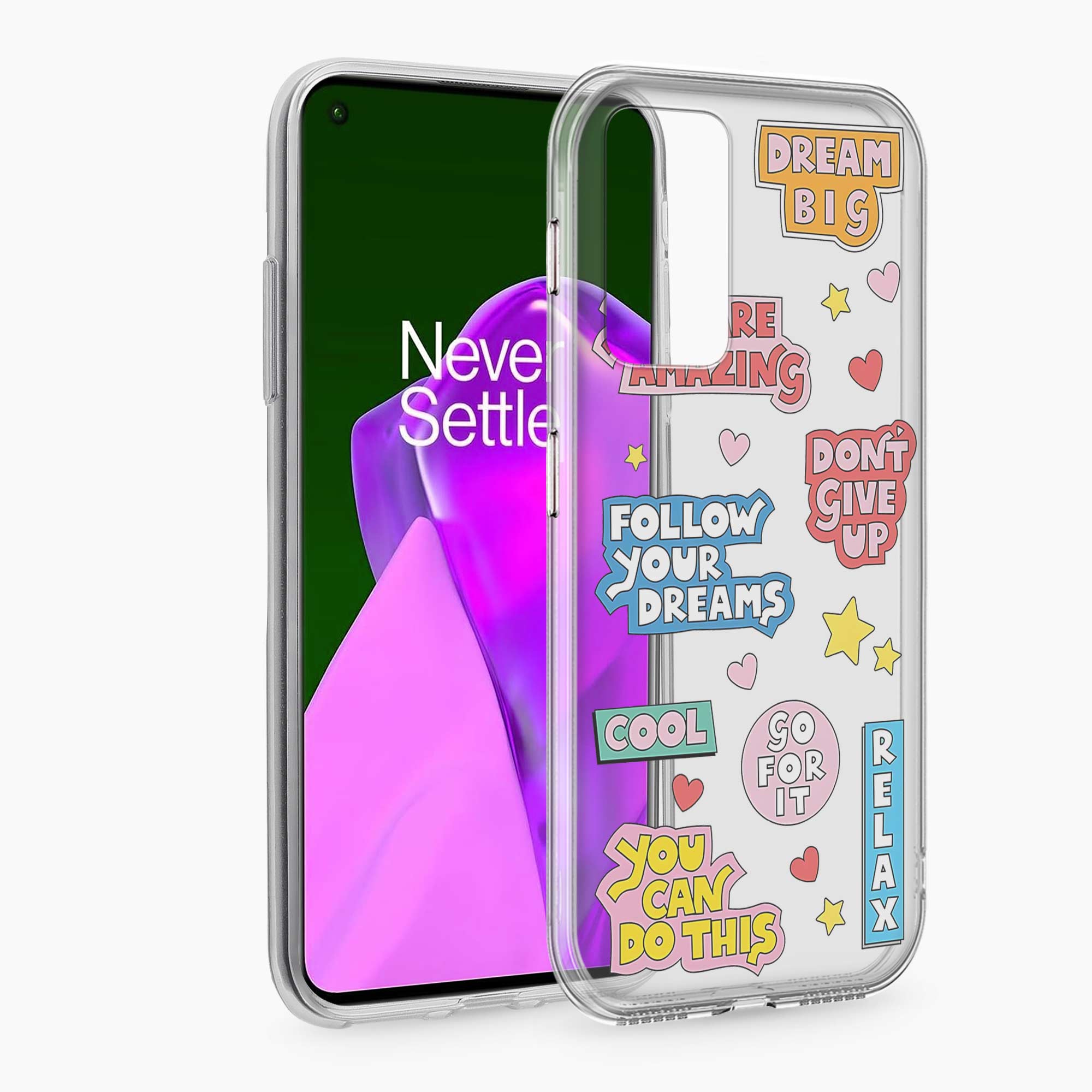 Dream Big OnePlus 9 Pro Silicone Back Cover