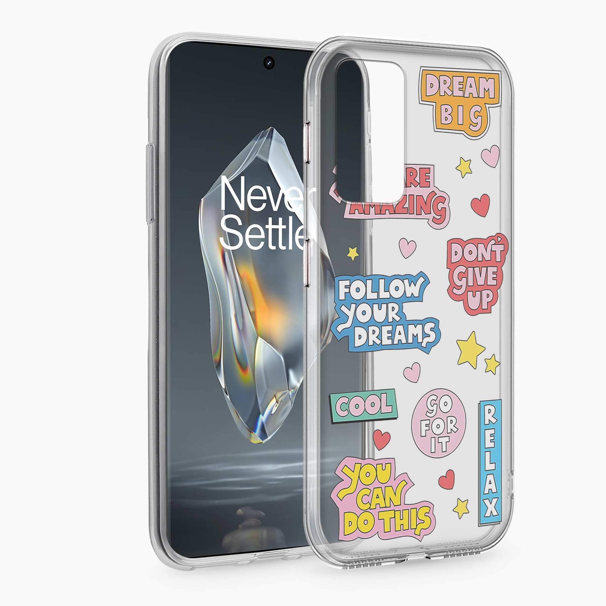 Dream Big OnePlus 9RT Silicone Back Cover