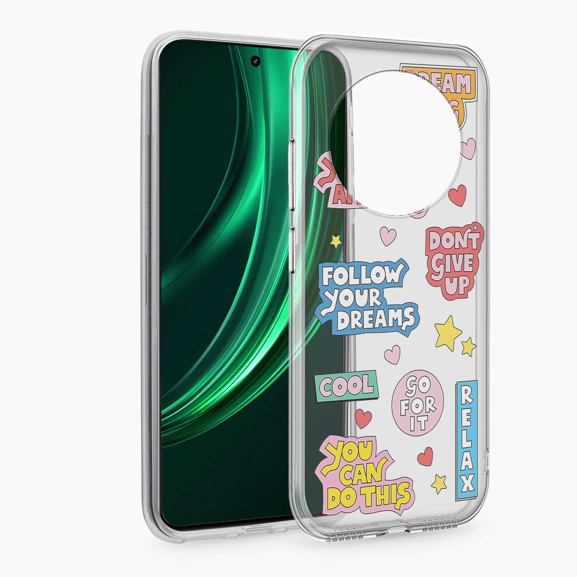 Dream Big Realme 13 Plus 5G Silicone Back Cover