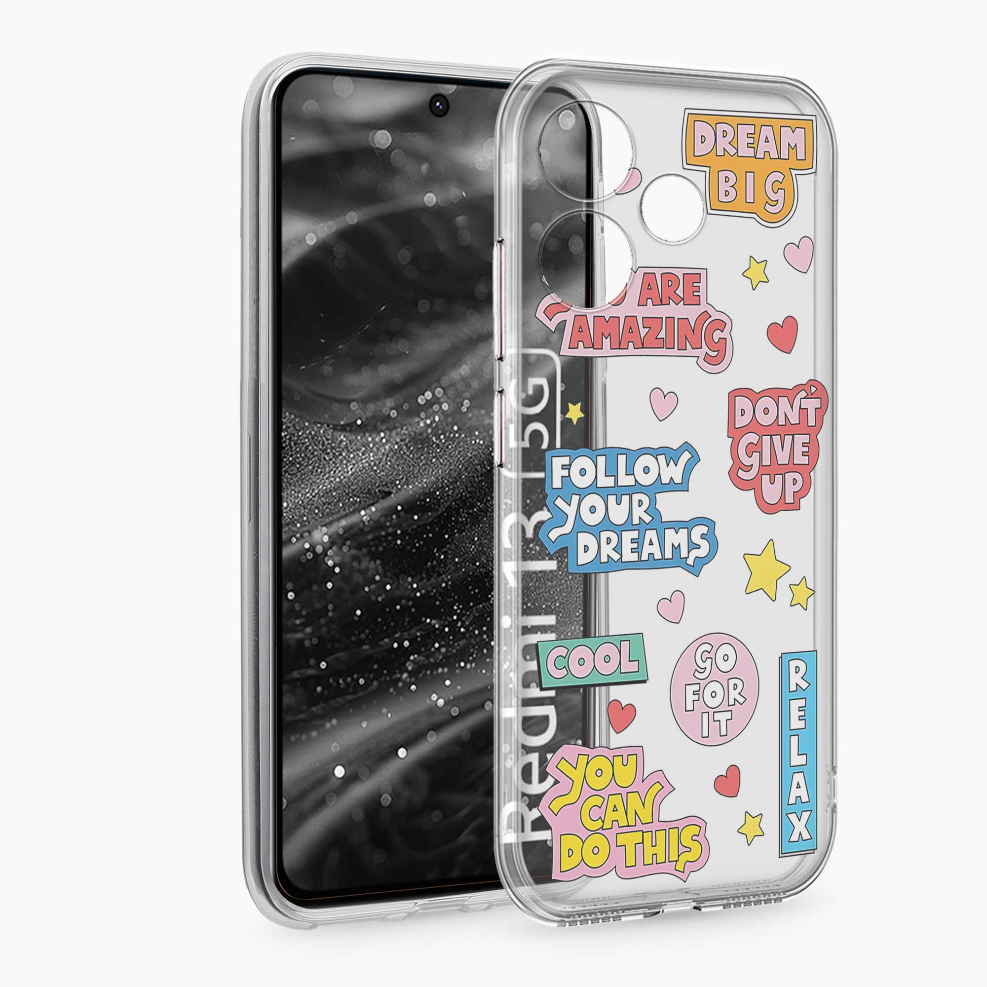 Dream Big Realme Gt 6 5G Silicone Back Cover