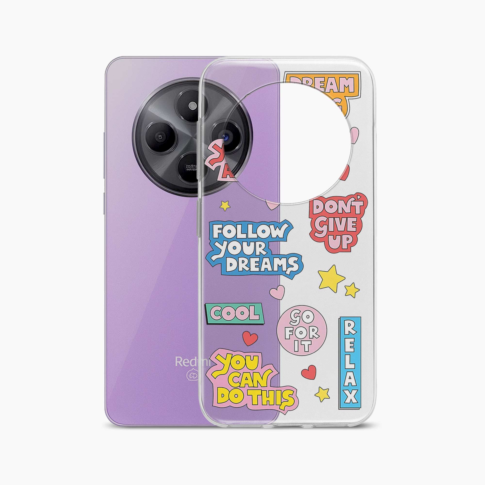 Dream Big Redmi A4 5G Silicone Back Cover