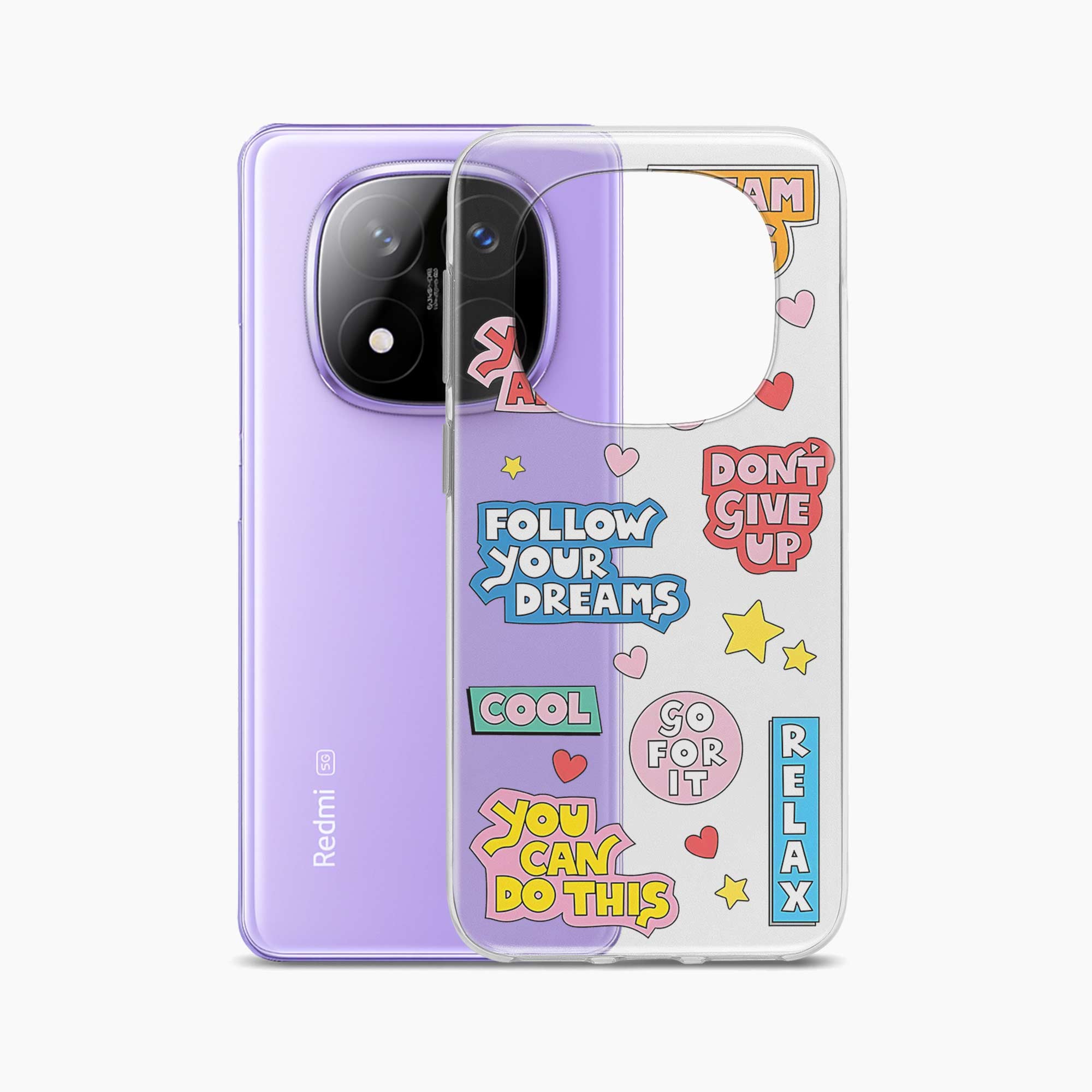 Dream Big Redmi Note 14 Pro Plus 5G Silicone Back Cover