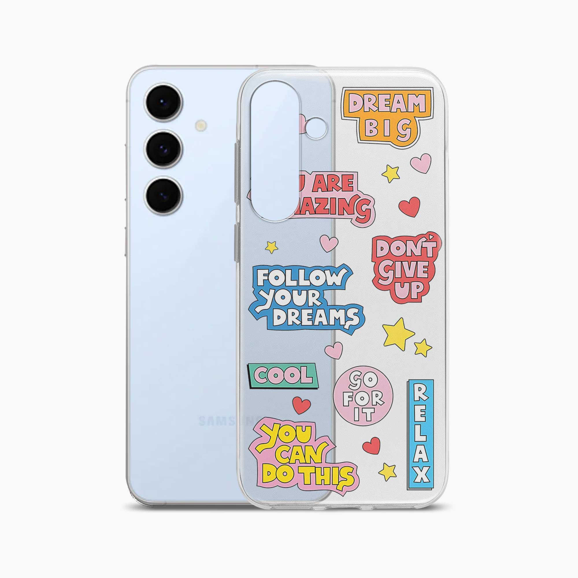 Dream Big Samsung S24 FE Silicone Back Cover