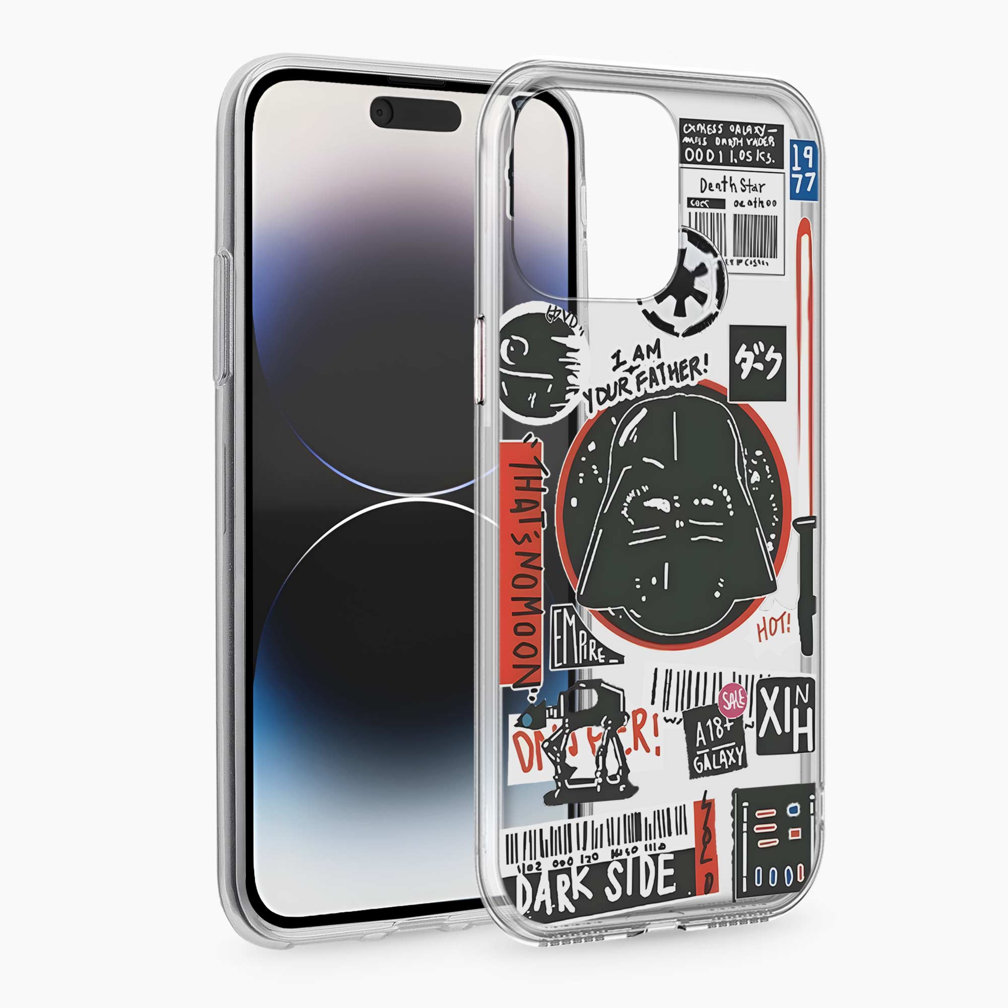 Shadow Knight iPhone 14 Pro Silicone Back Cover