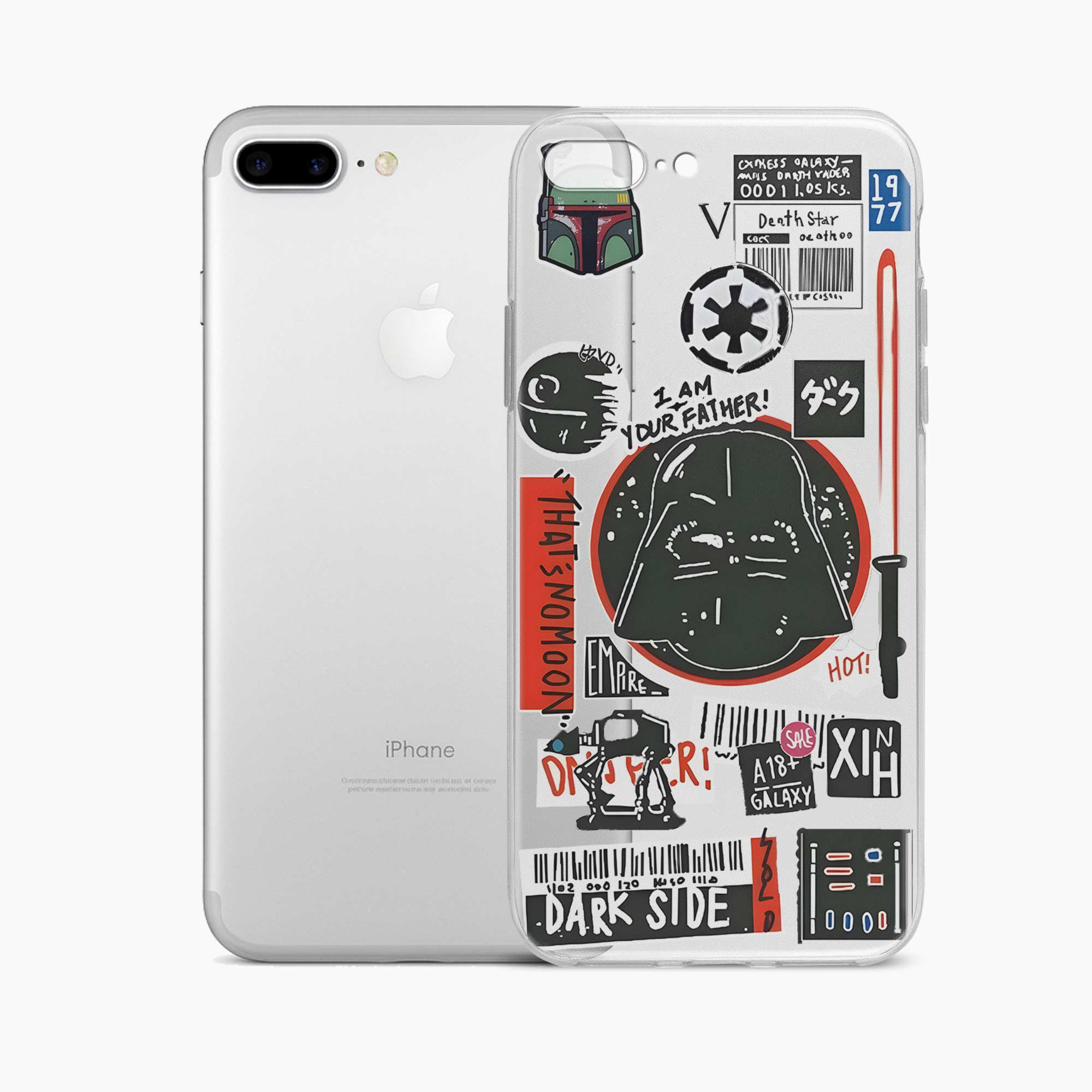 Shadow Knight iPhone 7 Plus Silicone Back Cover