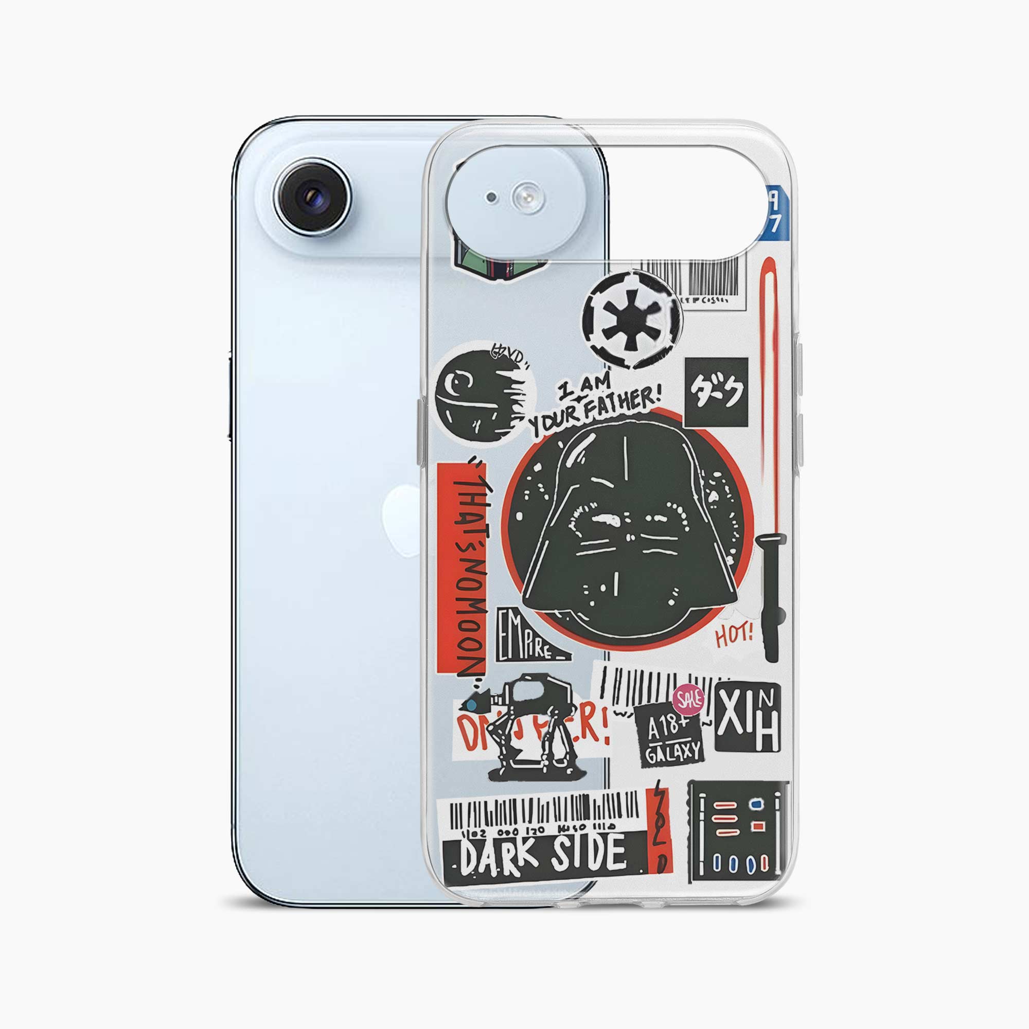 Shadow Knight iPhone Air Silicone Back Cover