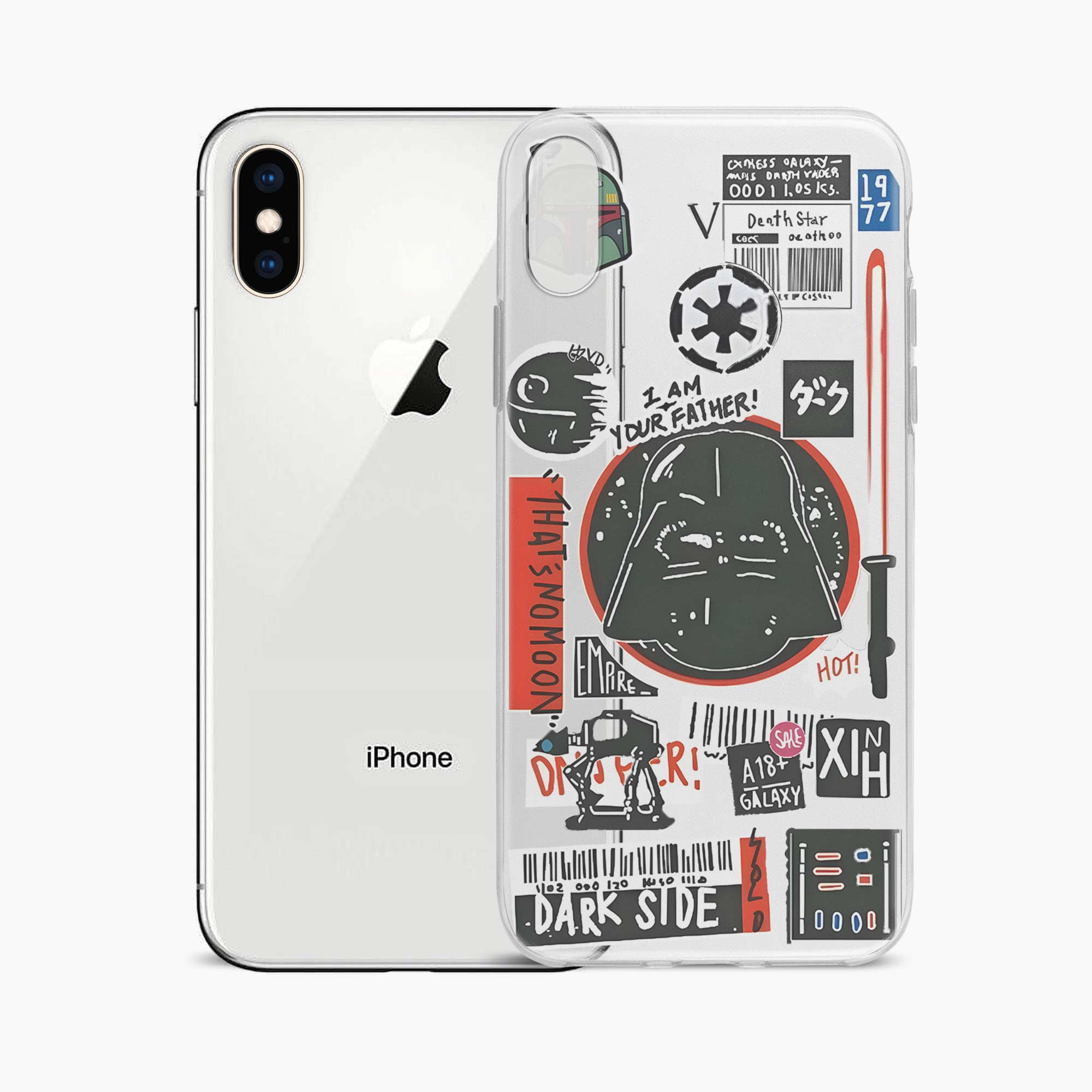 Shadow Knight iPhone XS Max Silicone Back Cover