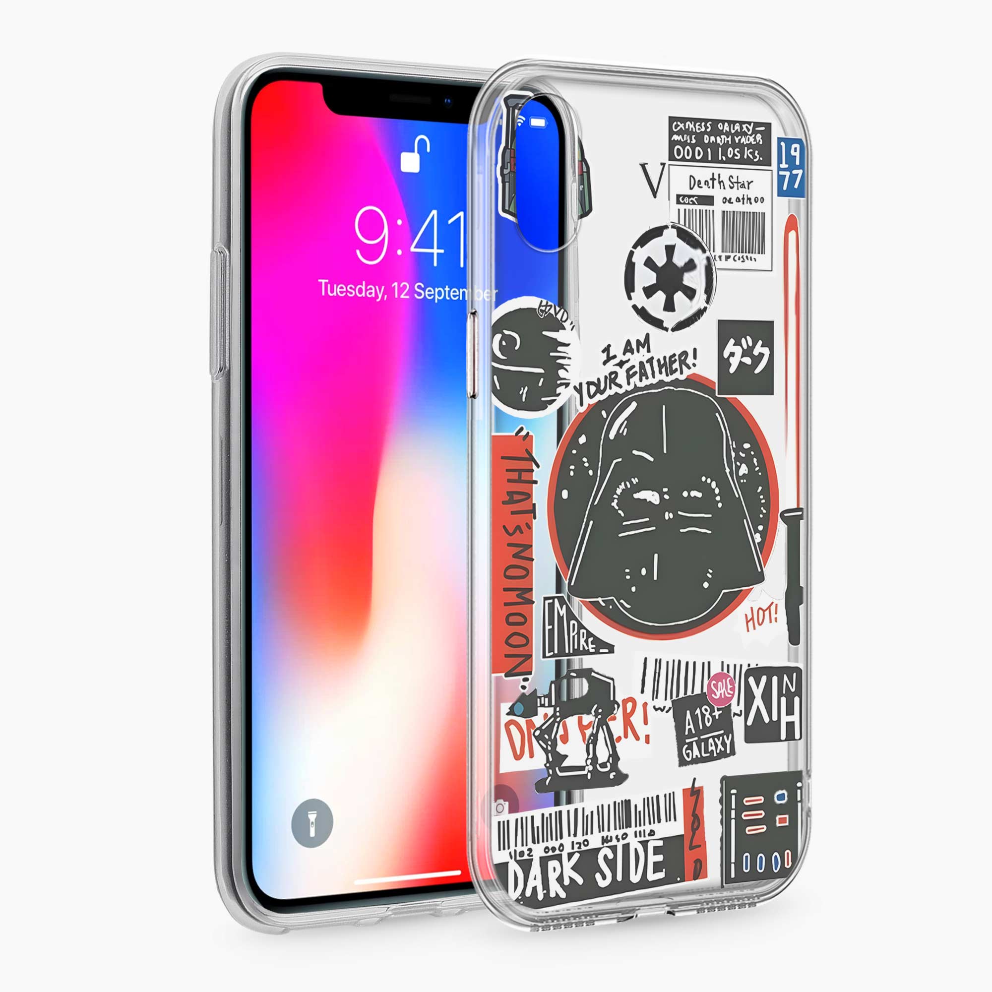 Shadow Knight iPhone XS Max Silicone Back Cover
