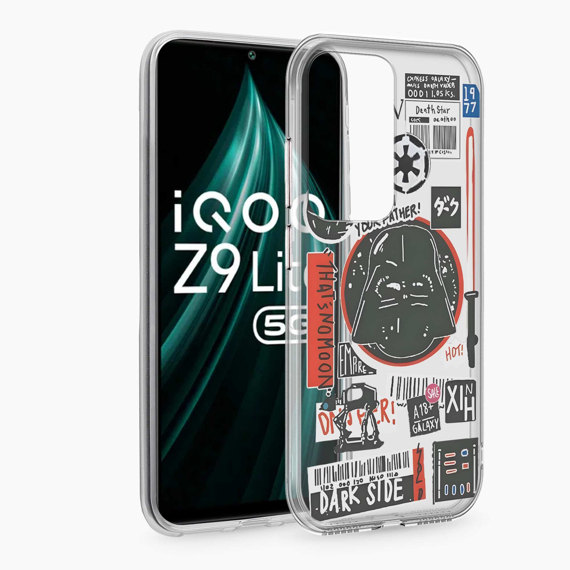 Shadow Knight Iqoo Z9 Lite 5G Silicone Back Cover