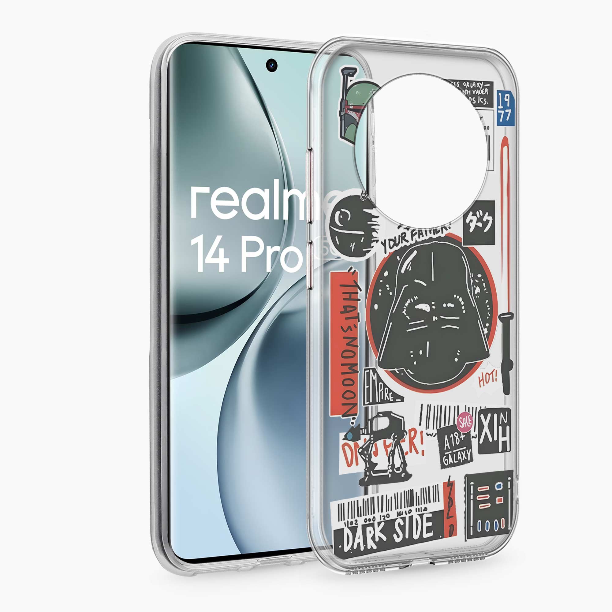 Shadow Knight Realme 14 Pro 5G Silicone Back Cover