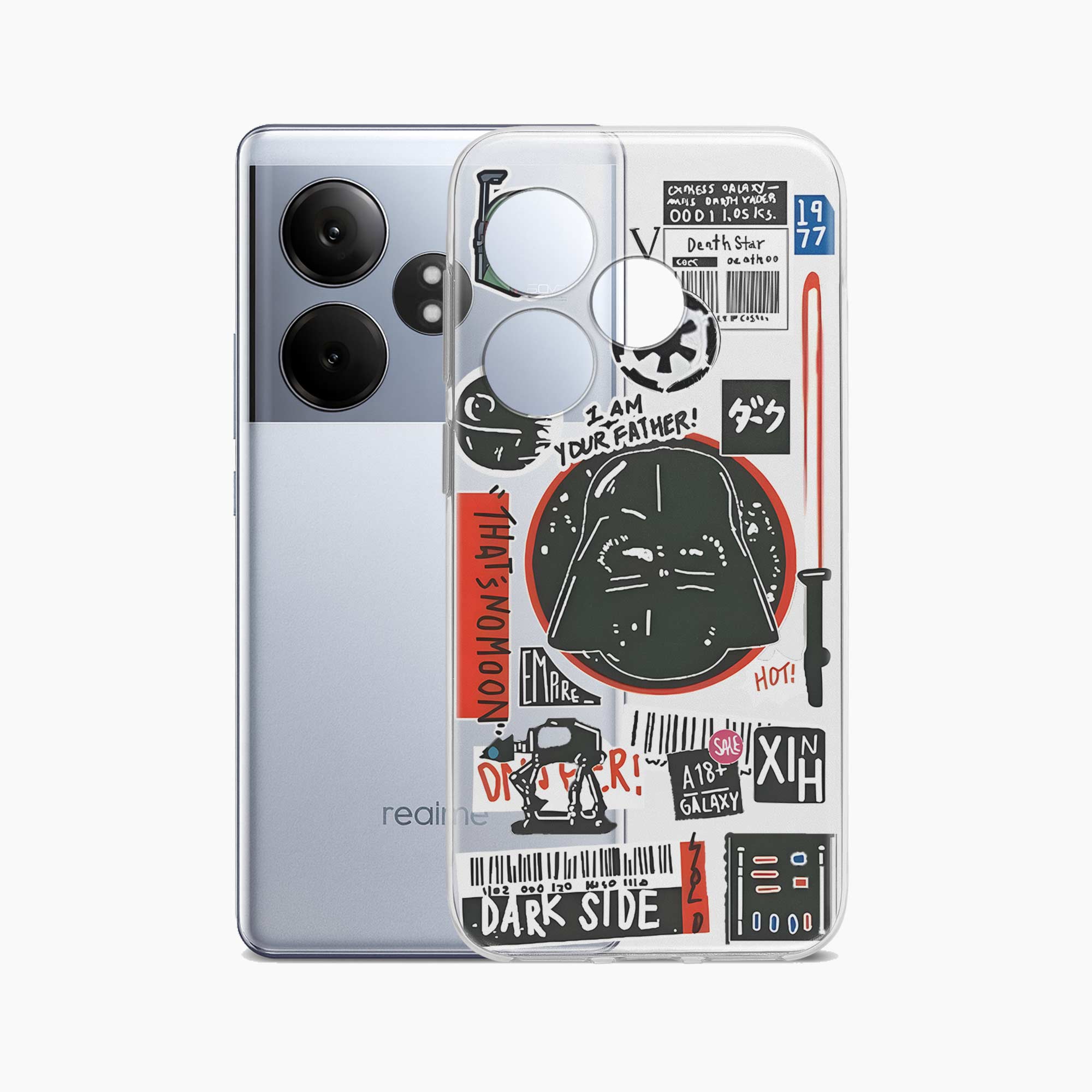 Shadow Knight Realme Gt 6T 5G Silicone Back Cover