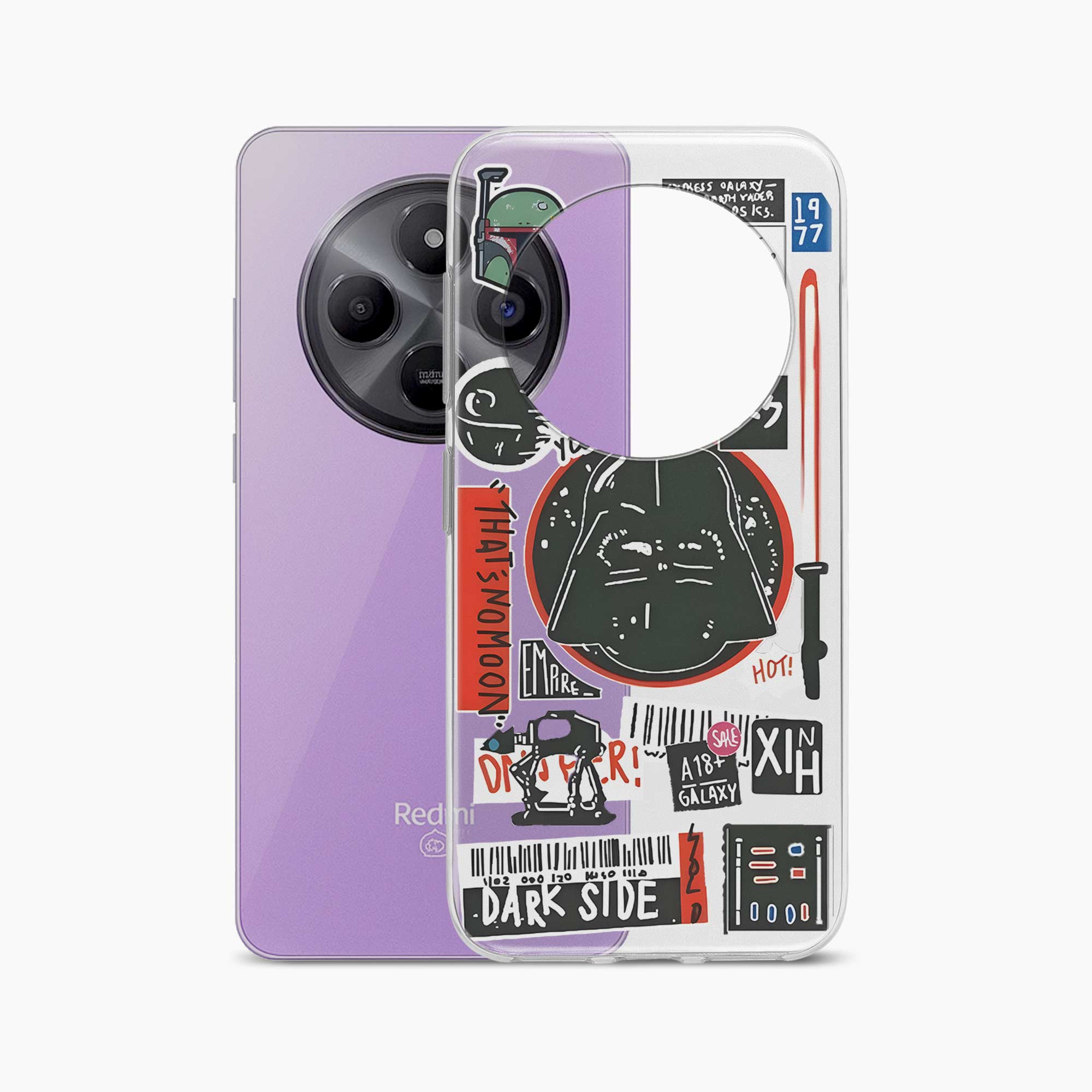 Shadow Knight Redmi A4 5G Silicone Back Cover