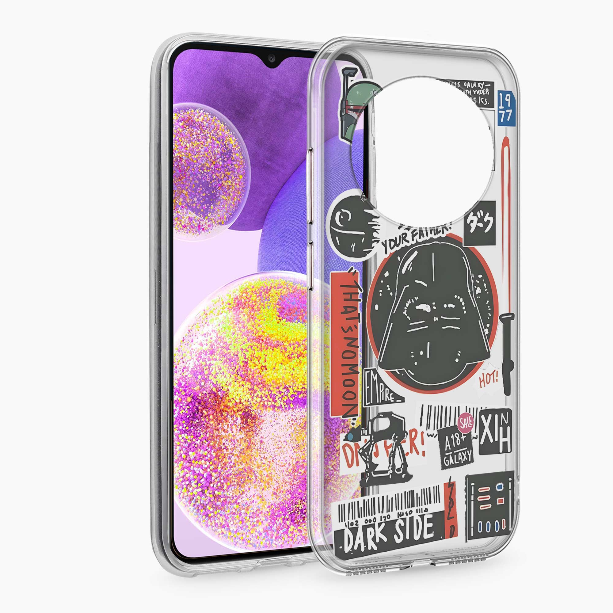 Shadow Knight Redmi A4 5G Silicone Back Cover