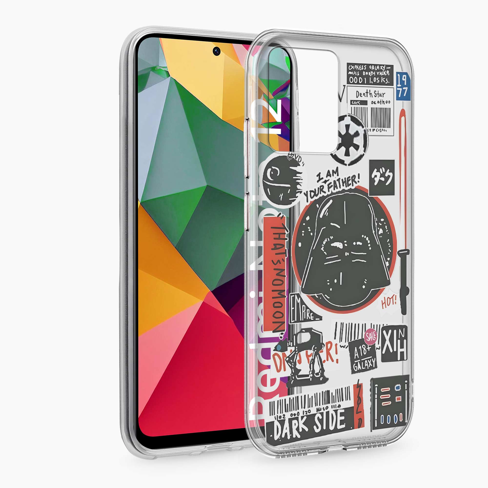 Shadow Knight Redmi Note 12 4G Silicone Back Cover