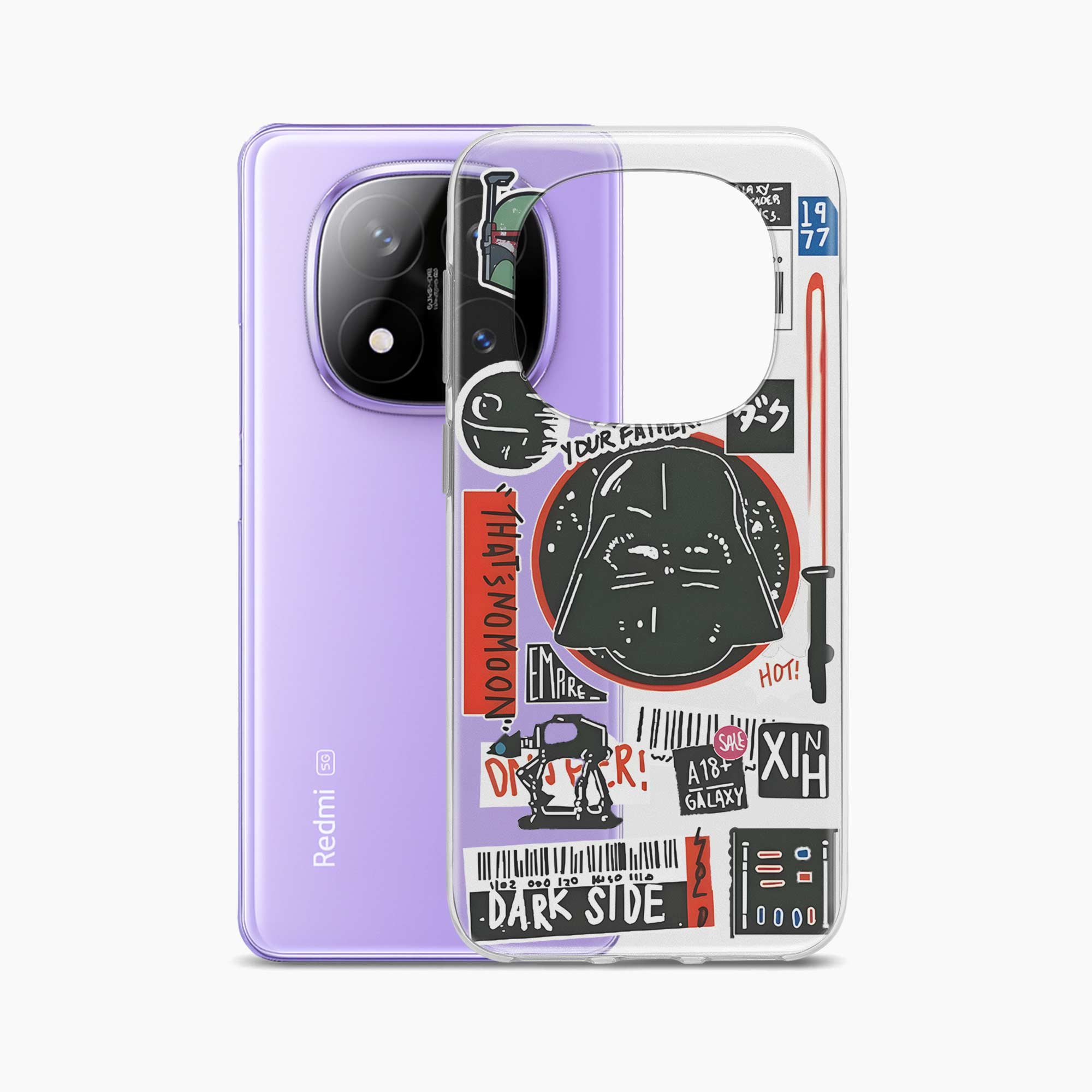 Shadow Knight Redmi Note 14 Pro Plus 5G Silicone Back Cover