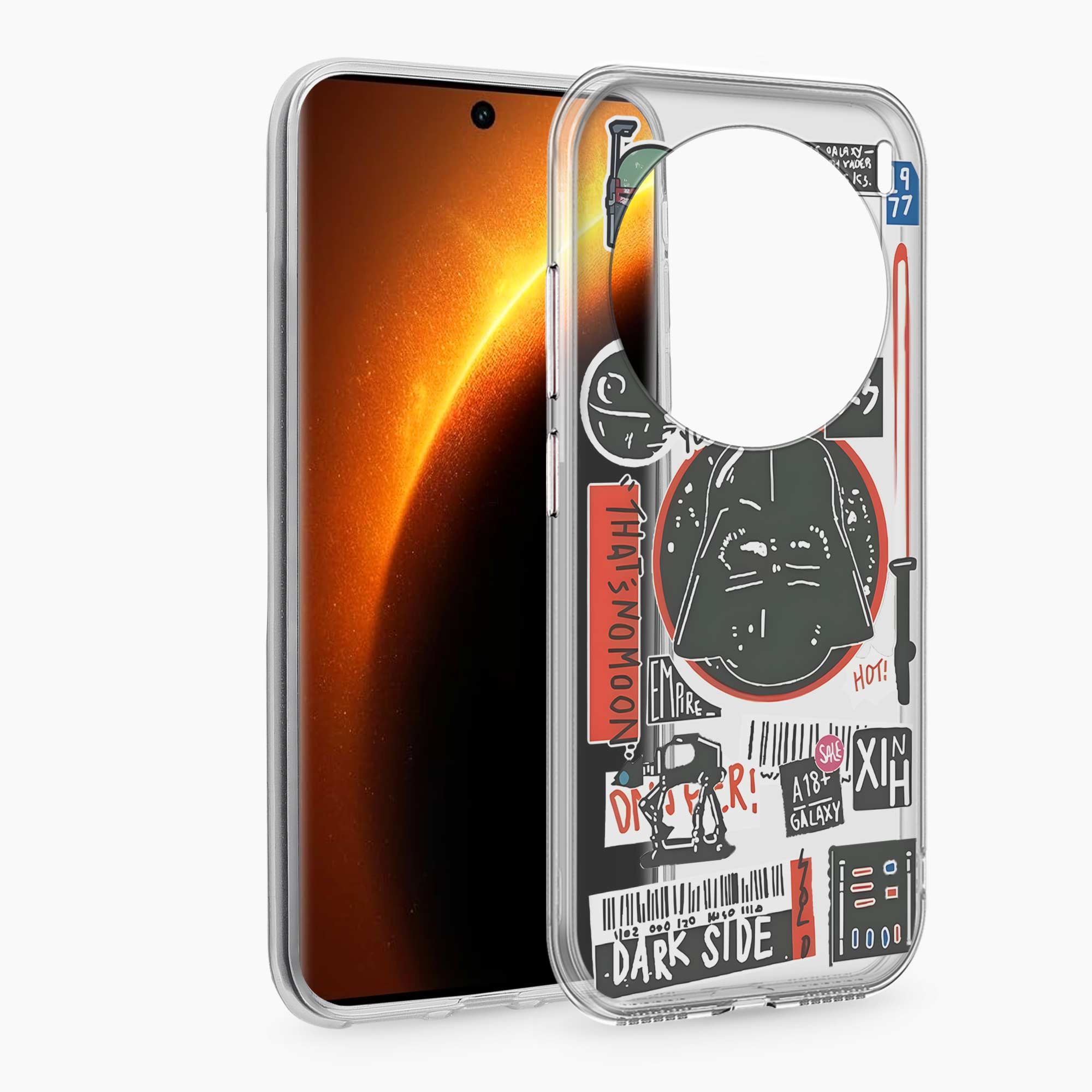 Shadow Knight Vivo X100 Pro Silicone Back Cover