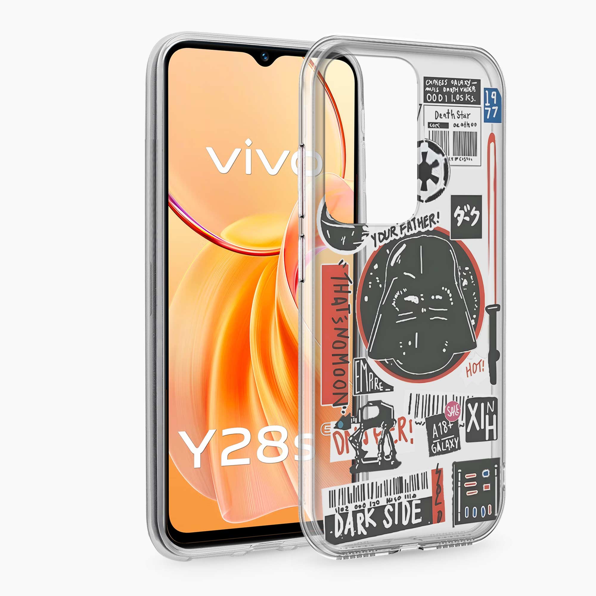 Shadow Knight Vivo Y28s 5G Silicone Back Cover
