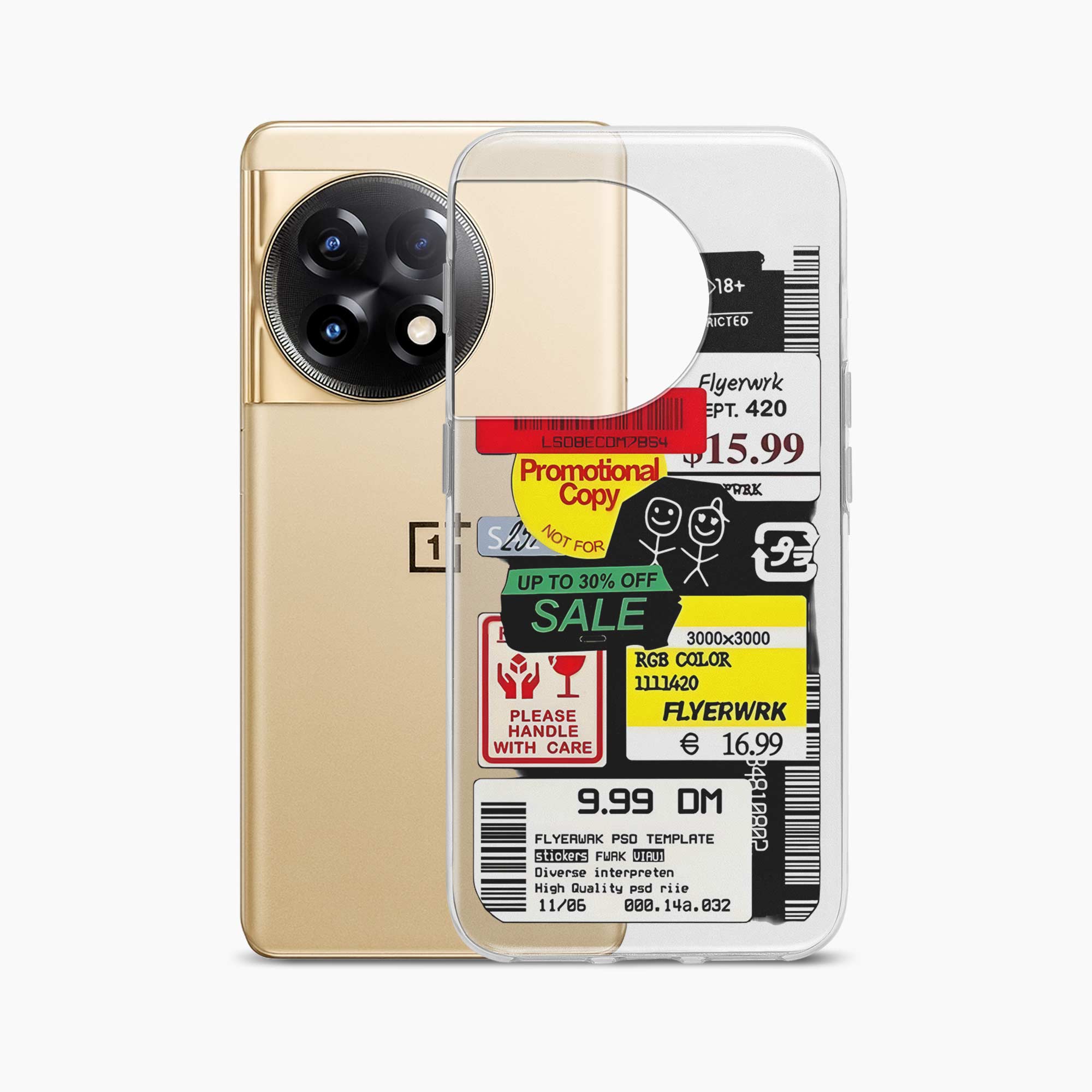 Stickers OnePlus 11 Silicone Back Cover