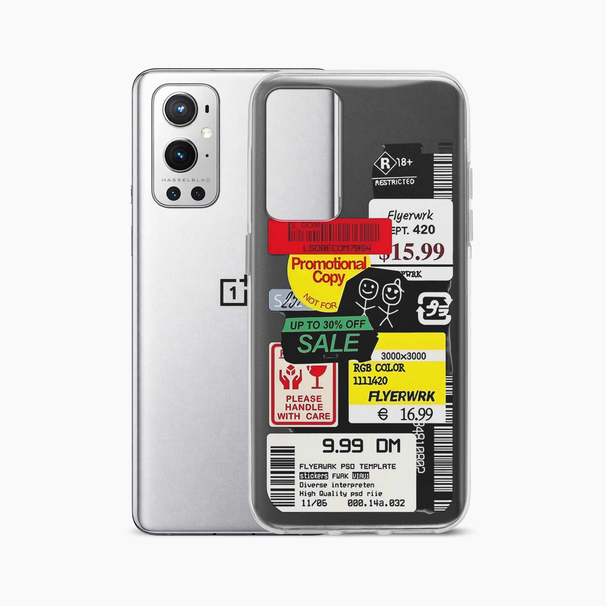 Stickers OnePlus 9 Pro Silicone Back Cover