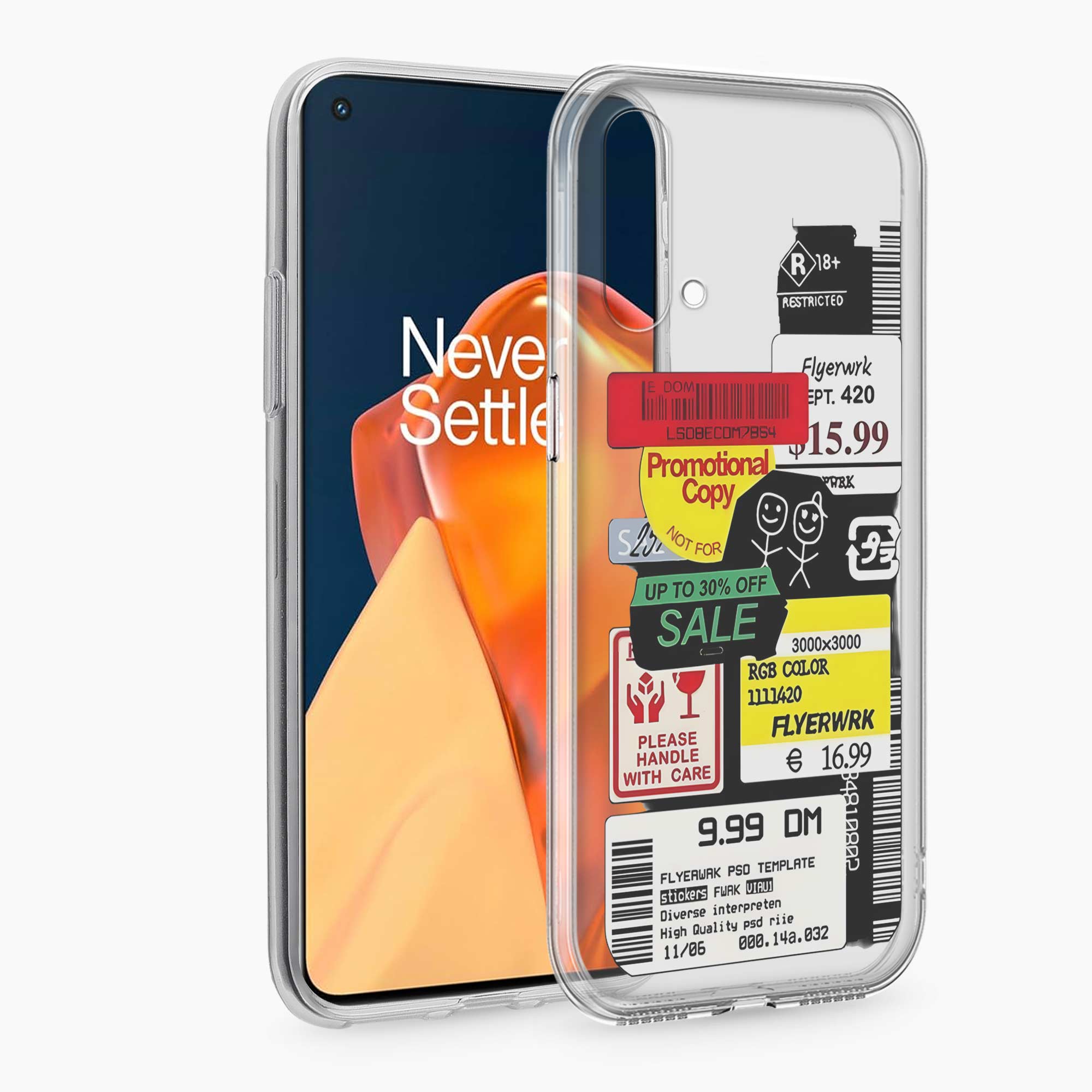 Stickers OnePlus Nord CE 5G Silicone Back Cover