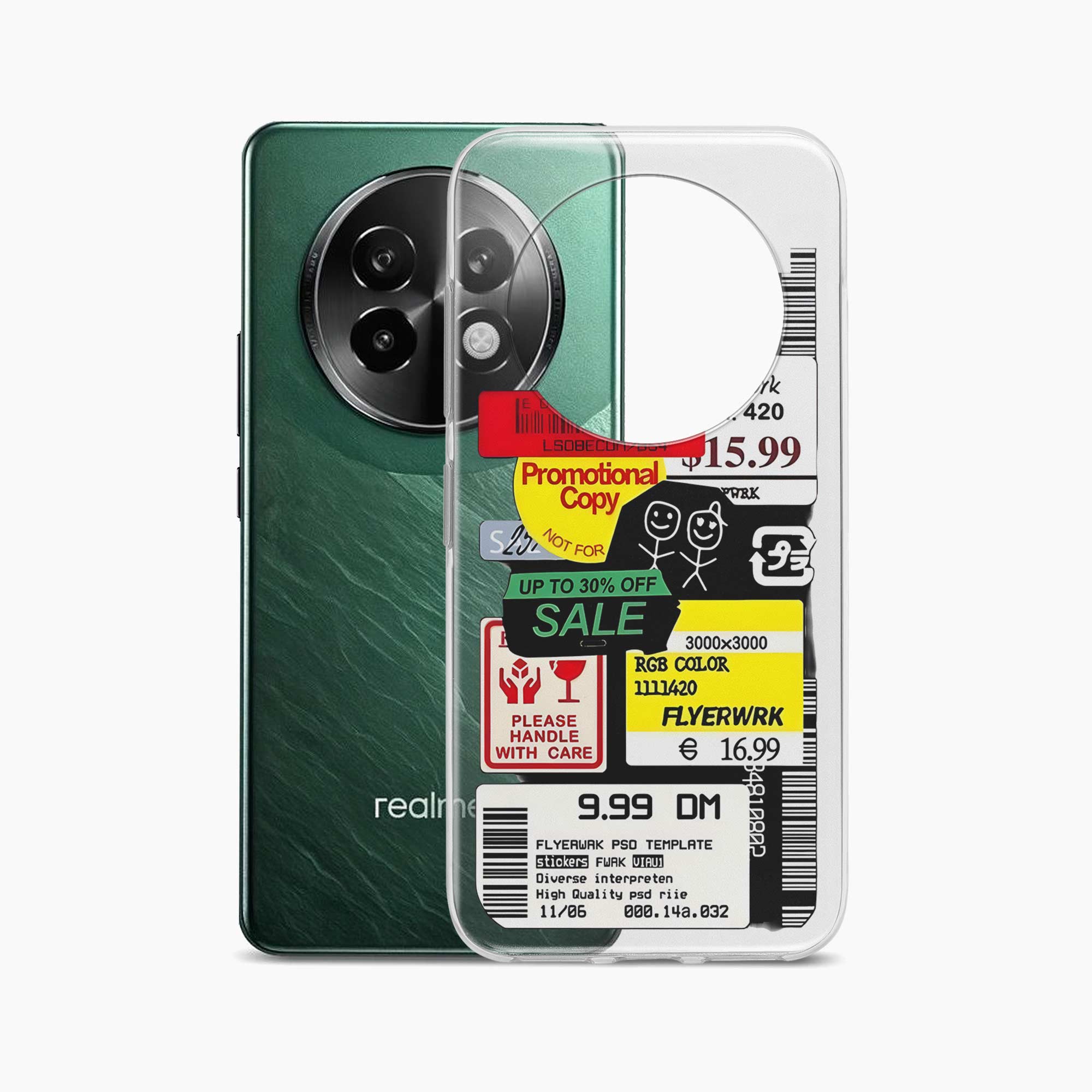 Stickers Realme 13 Plus 5G Silicone Back Cover