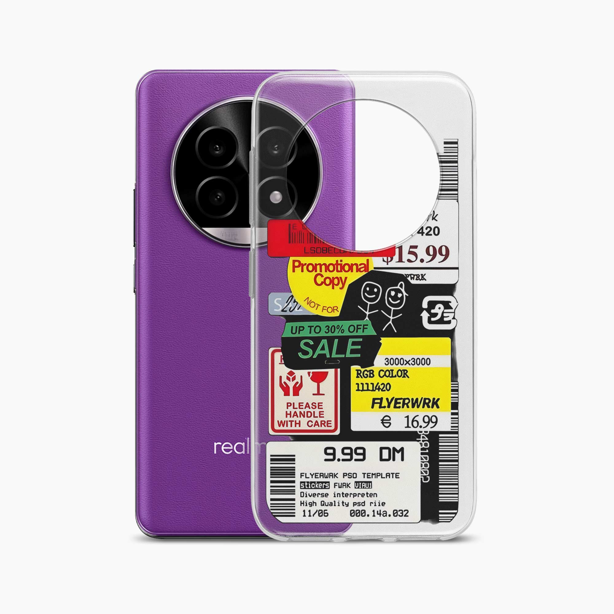 Stickers Realme 13 Pro 5G Silicone Back Cover