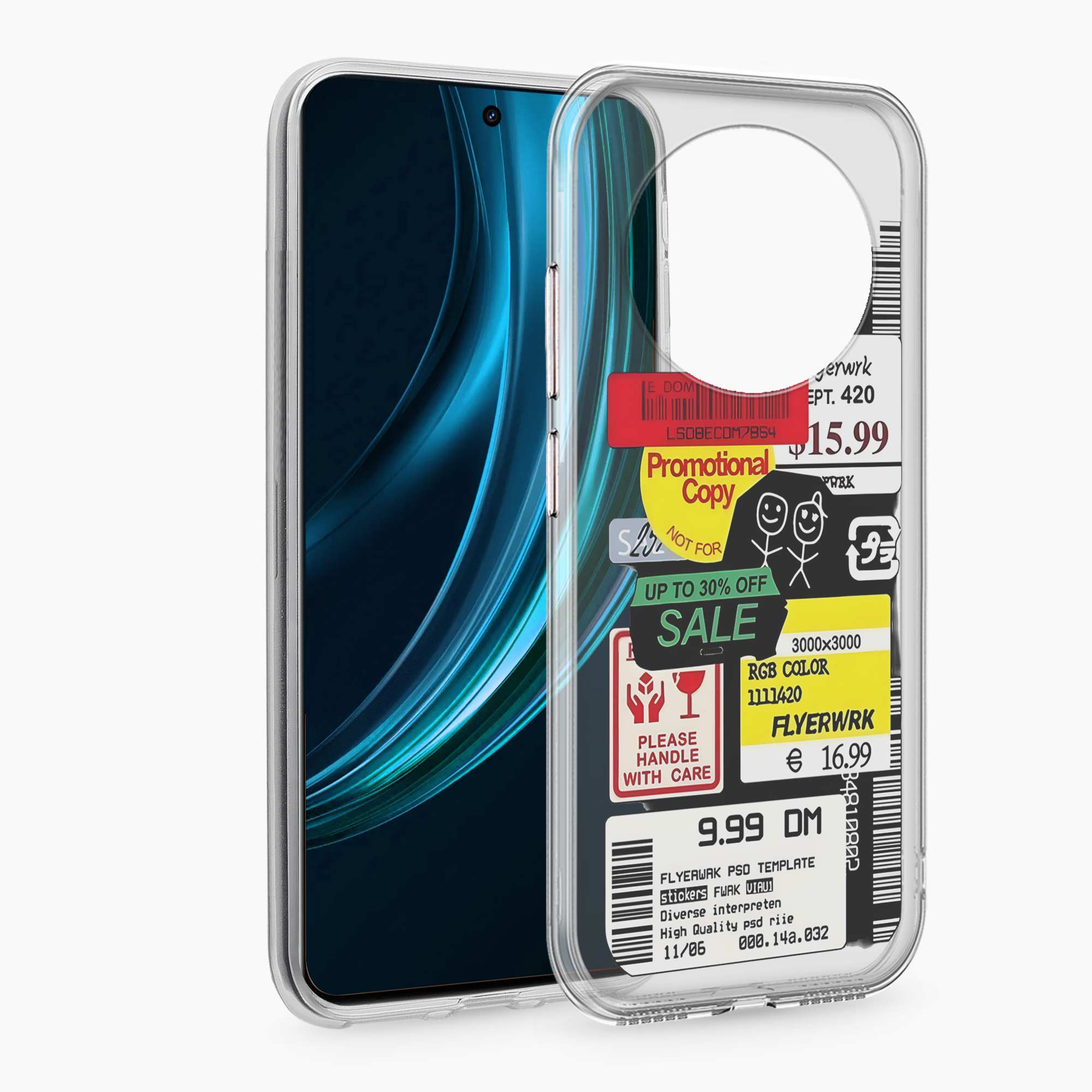 Stickers Realme 13 Pro 5G Silicone Back Cover