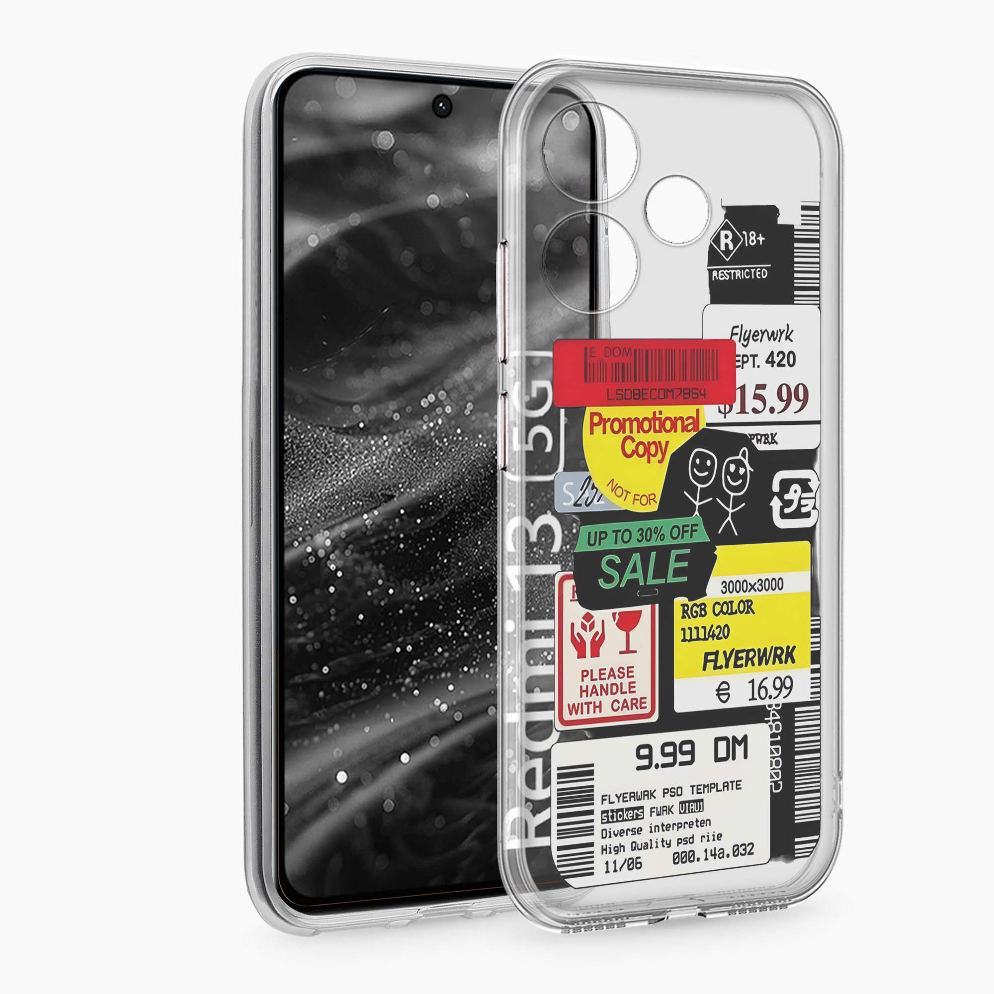 Stickers Realme Gt 6 5G Silicone Back Cover