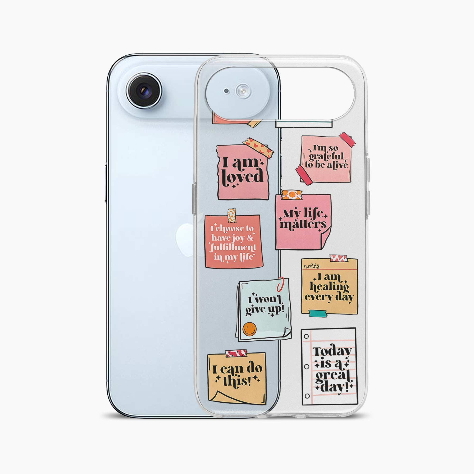 Sticky Notes iPhone Air Silicone Back Cover