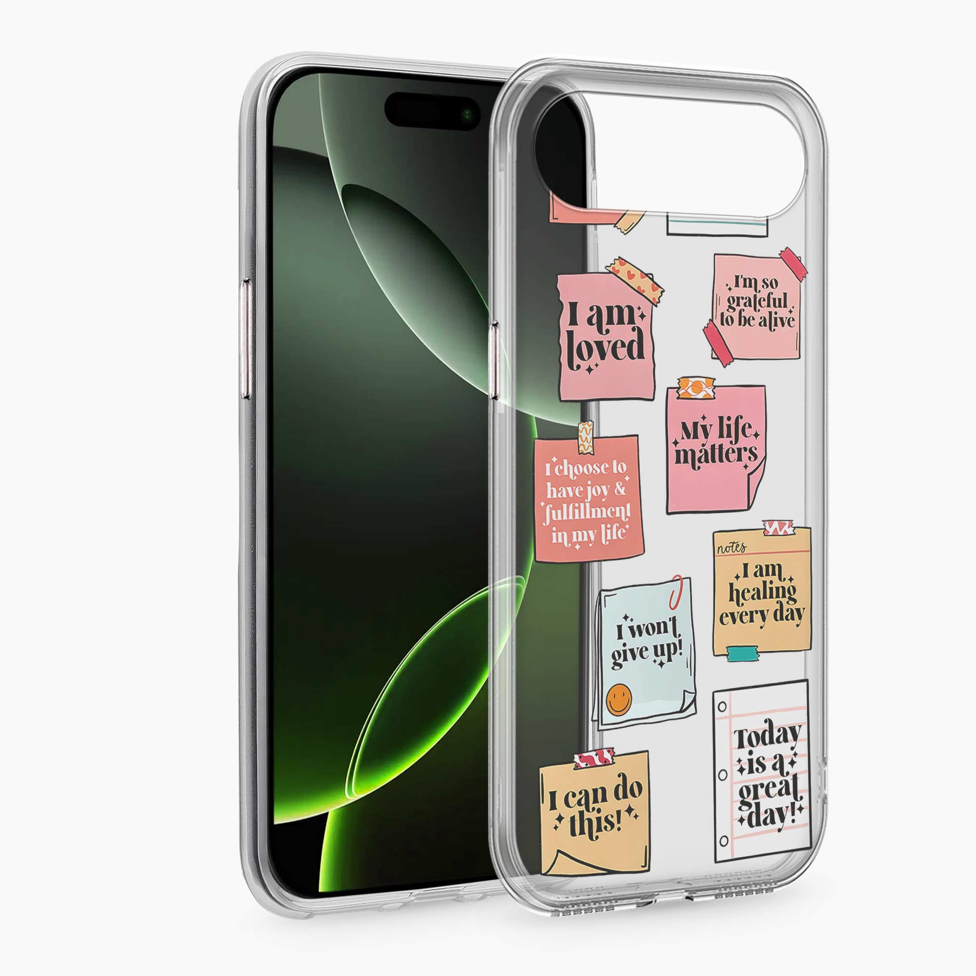 Sticky Notes iPhone Air Silicone Back Cover