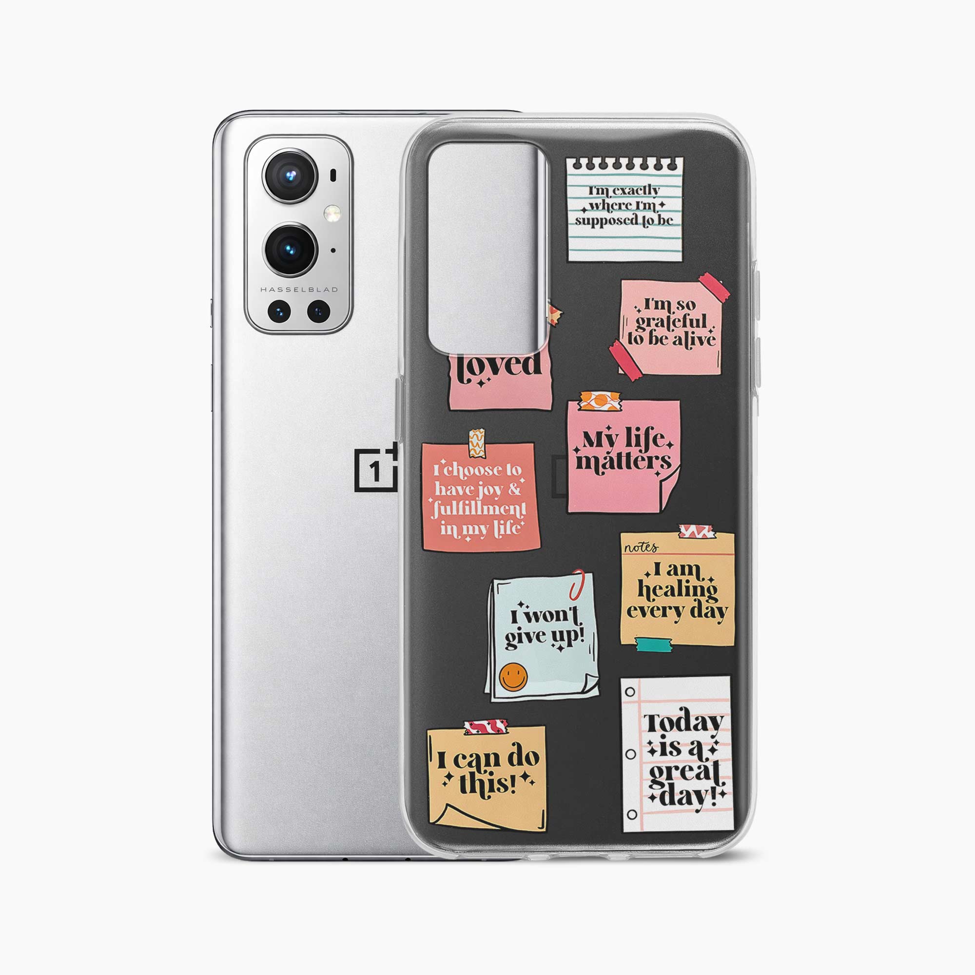 Sticky Notes OnePlus 9 Pro Silicone Back Cover