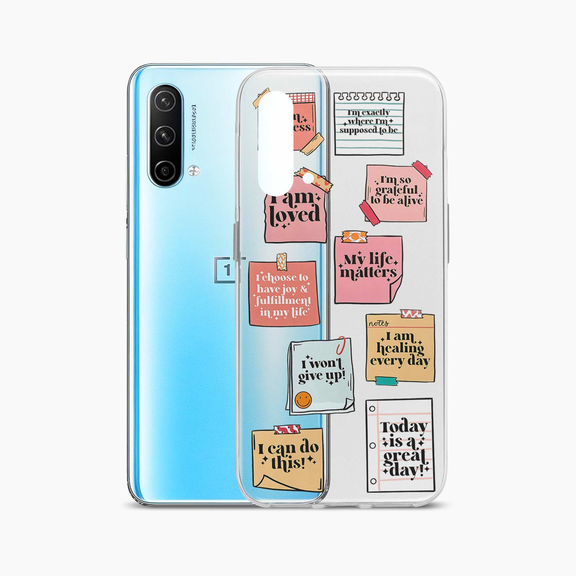 Sticky Notes OnePlus Nord CE 5G Silicone Back Cover