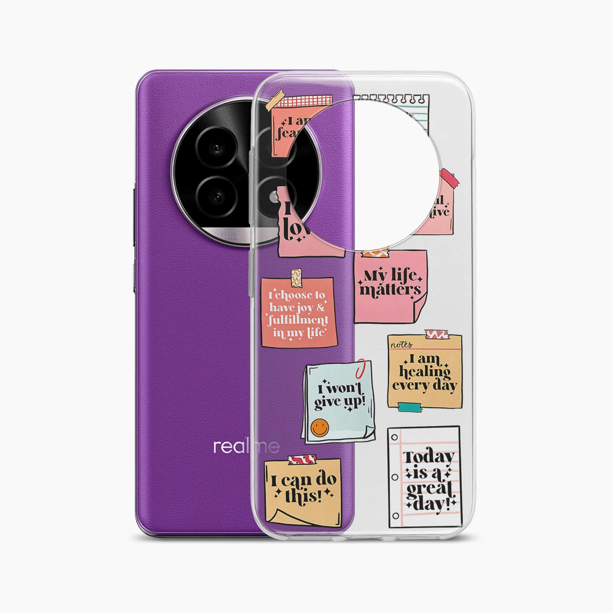 Sticky Notes Realme 13 Pro 5G Silicone Back Cover