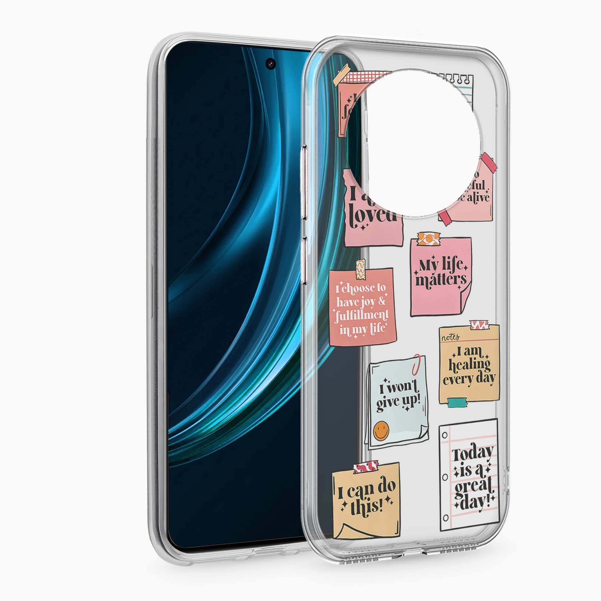 Sticky Notes Realme 13 Pro 5G Silicone Back Cover