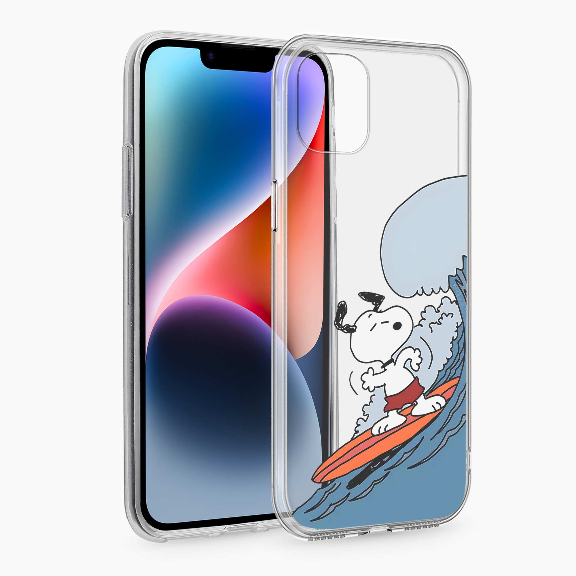 Wave Fun iPhone 13 Silicone Back Cover