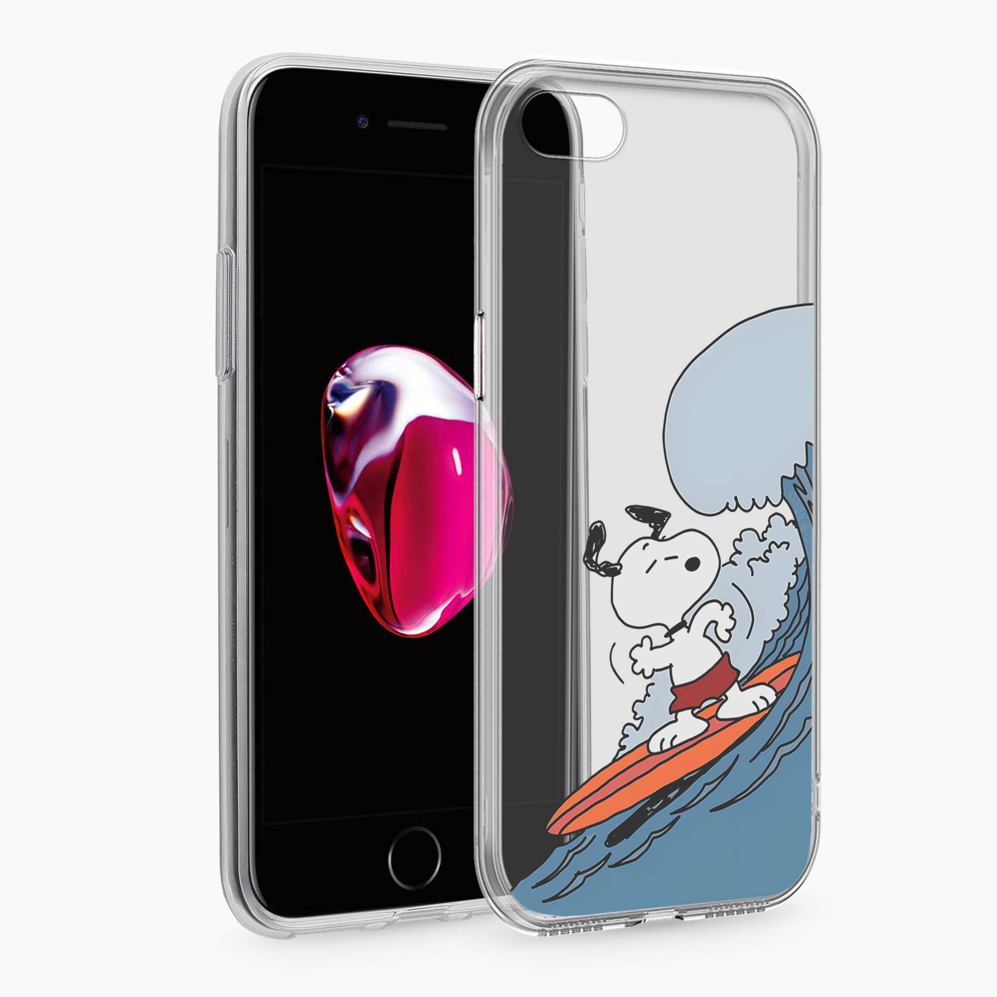 Wave Fun iPhone SE Silicone Back Cover