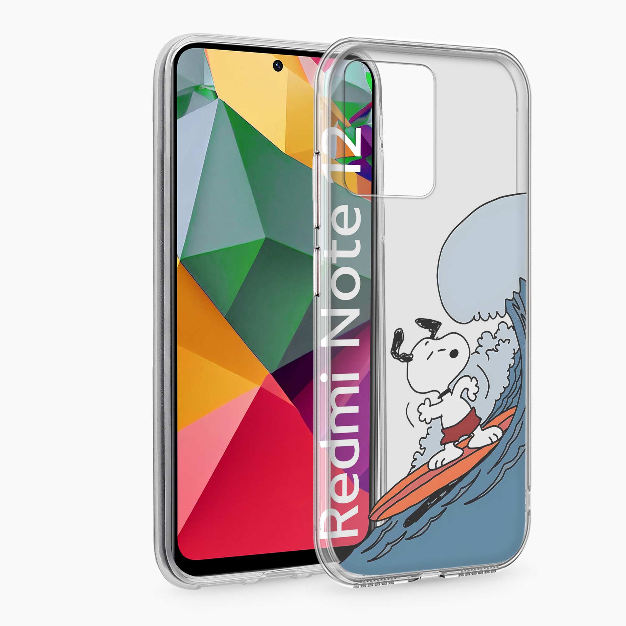 Wave Fun Redmi Note 12 4G Silicone Back Cover