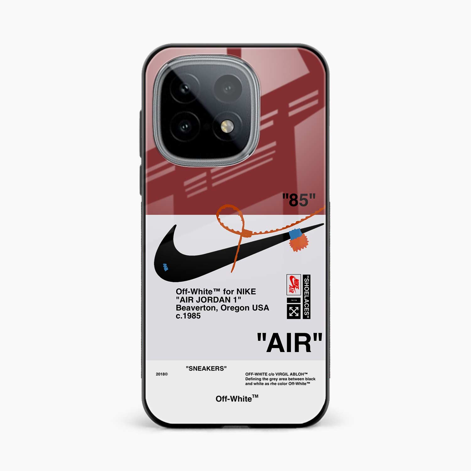 Air Off White Iqoo 15 5G Back Cover
