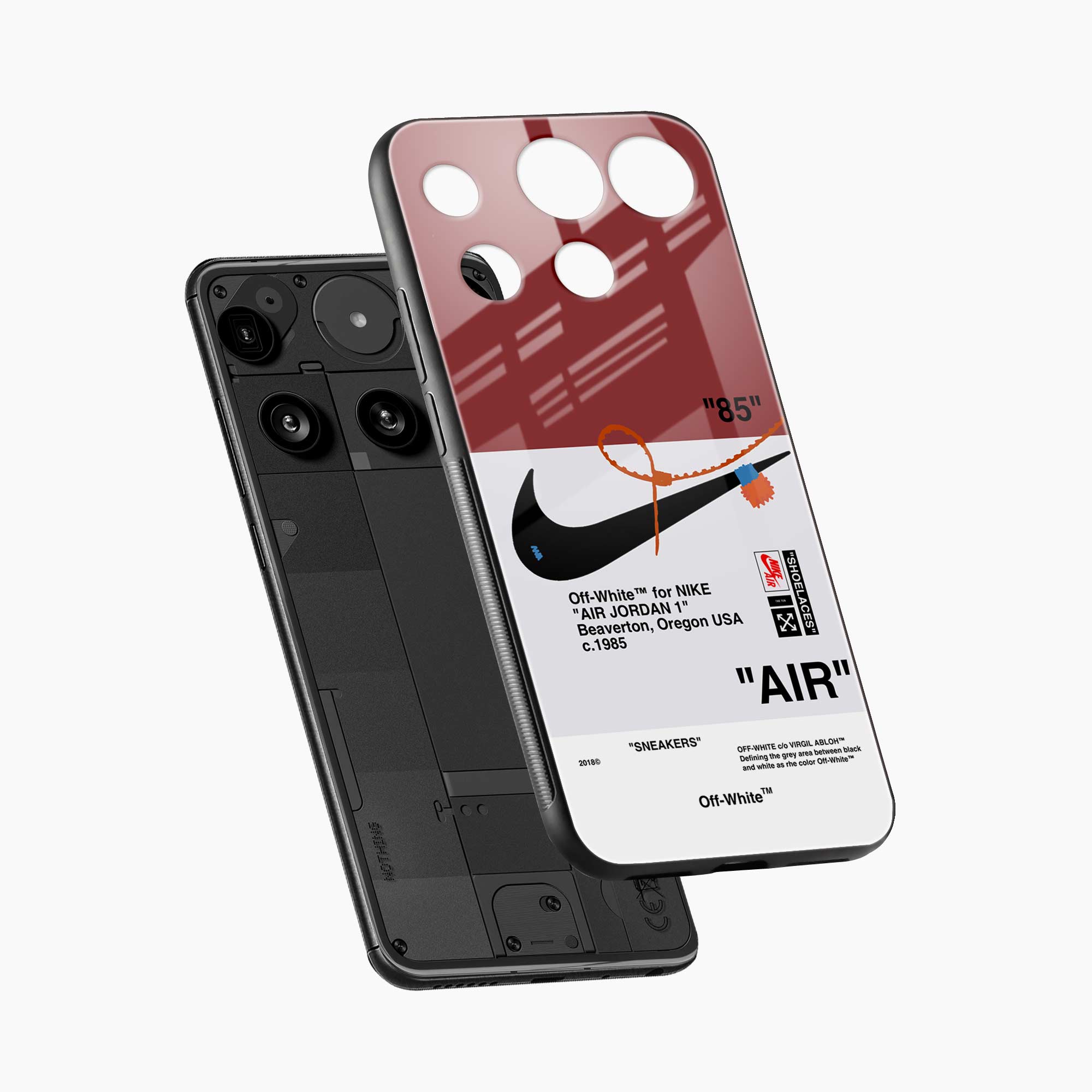 Air Off White Nothing Phone 3 Back Cover