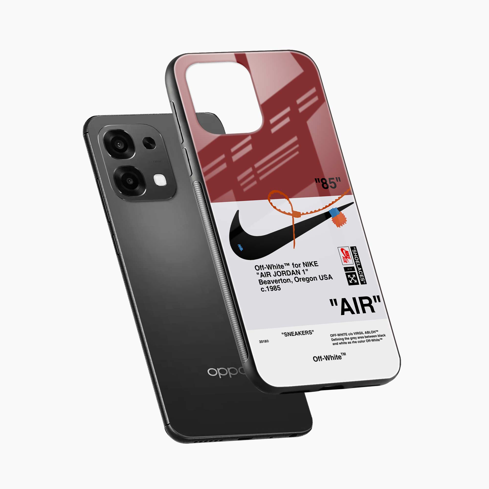 Air Off White Oppo F31 5G Back Cover