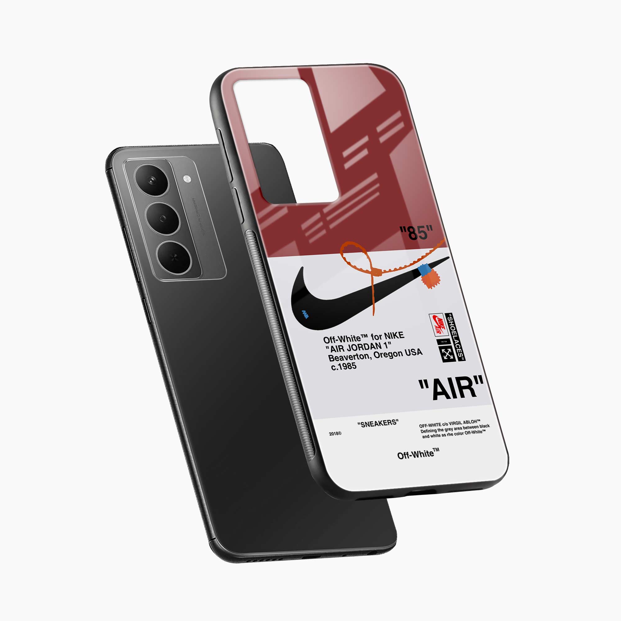 Air Off White Realme P3x 5G Back Cover