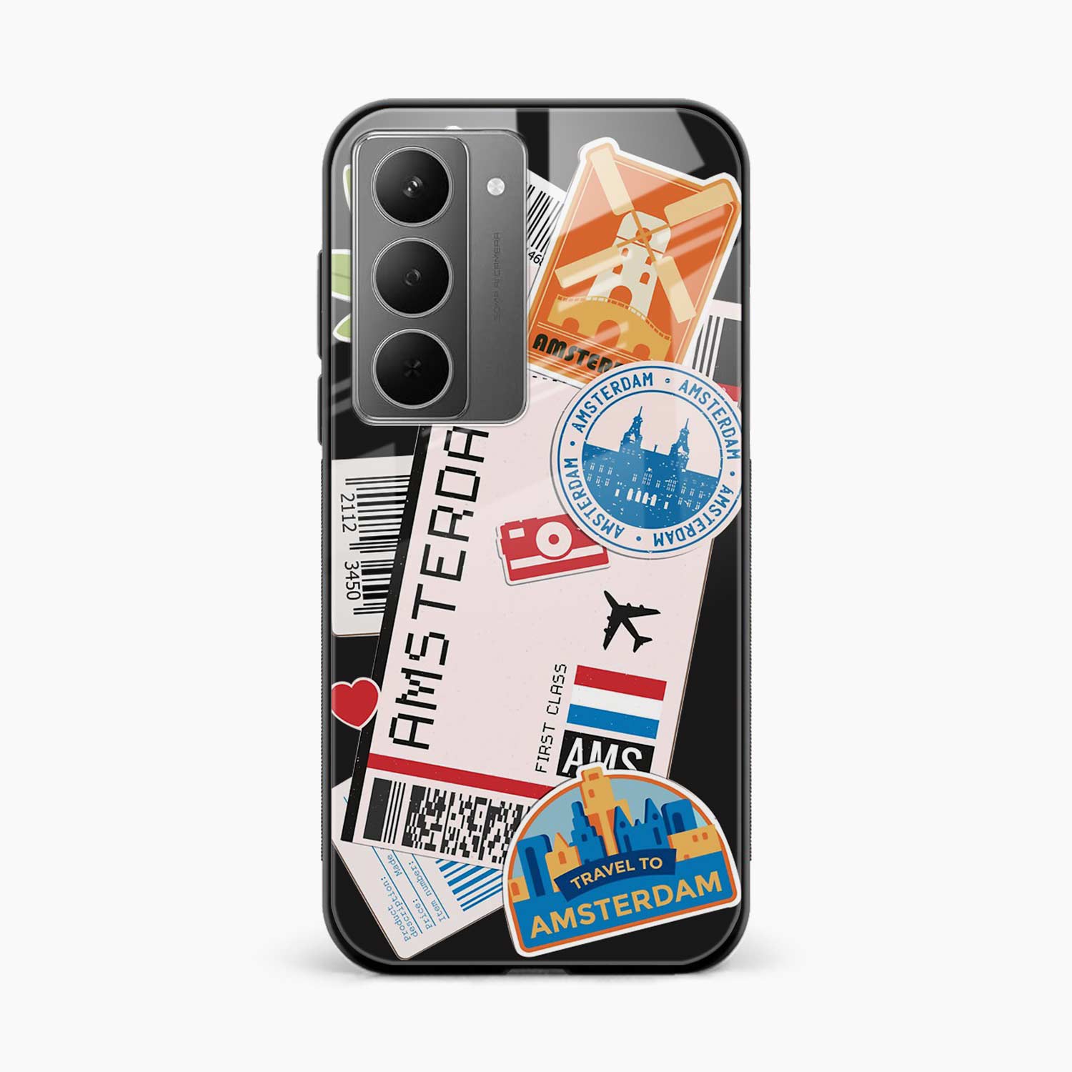 Amsterdam Realme P3x 5G Back Cover