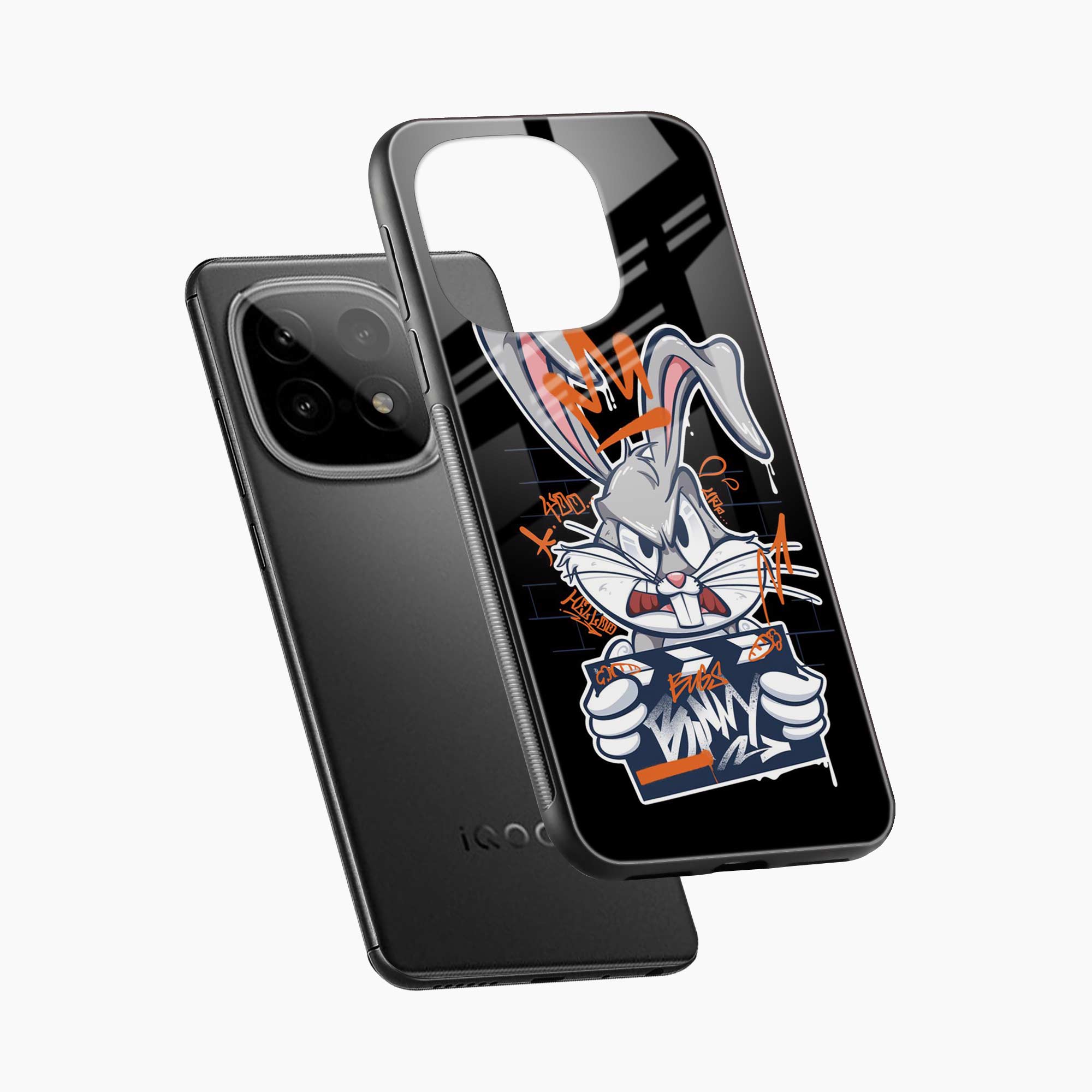 Angry Bunny Iqoo 15 5G Back Cover