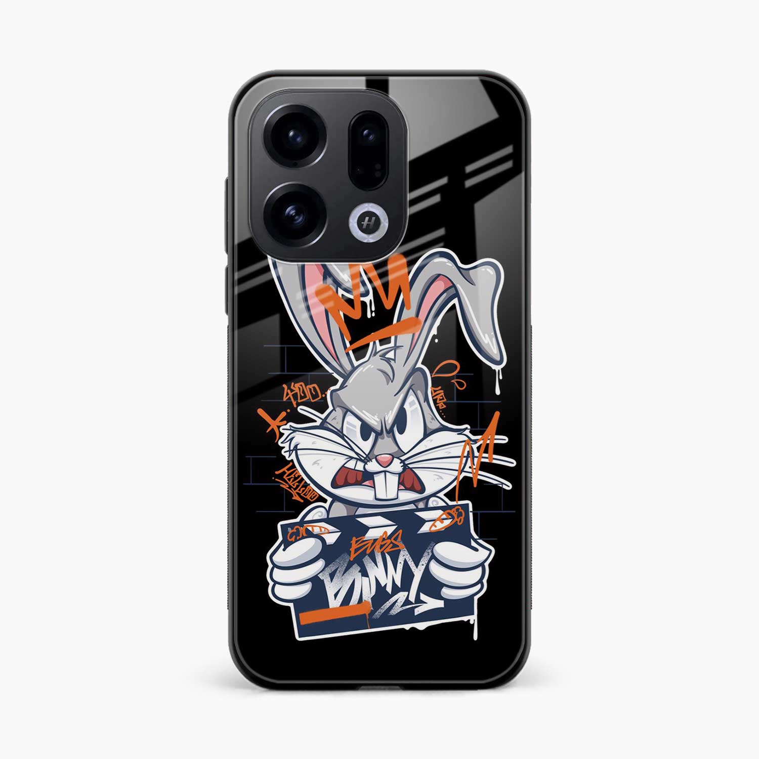 Angry Bunny Oppo Find X9 Back Cover
