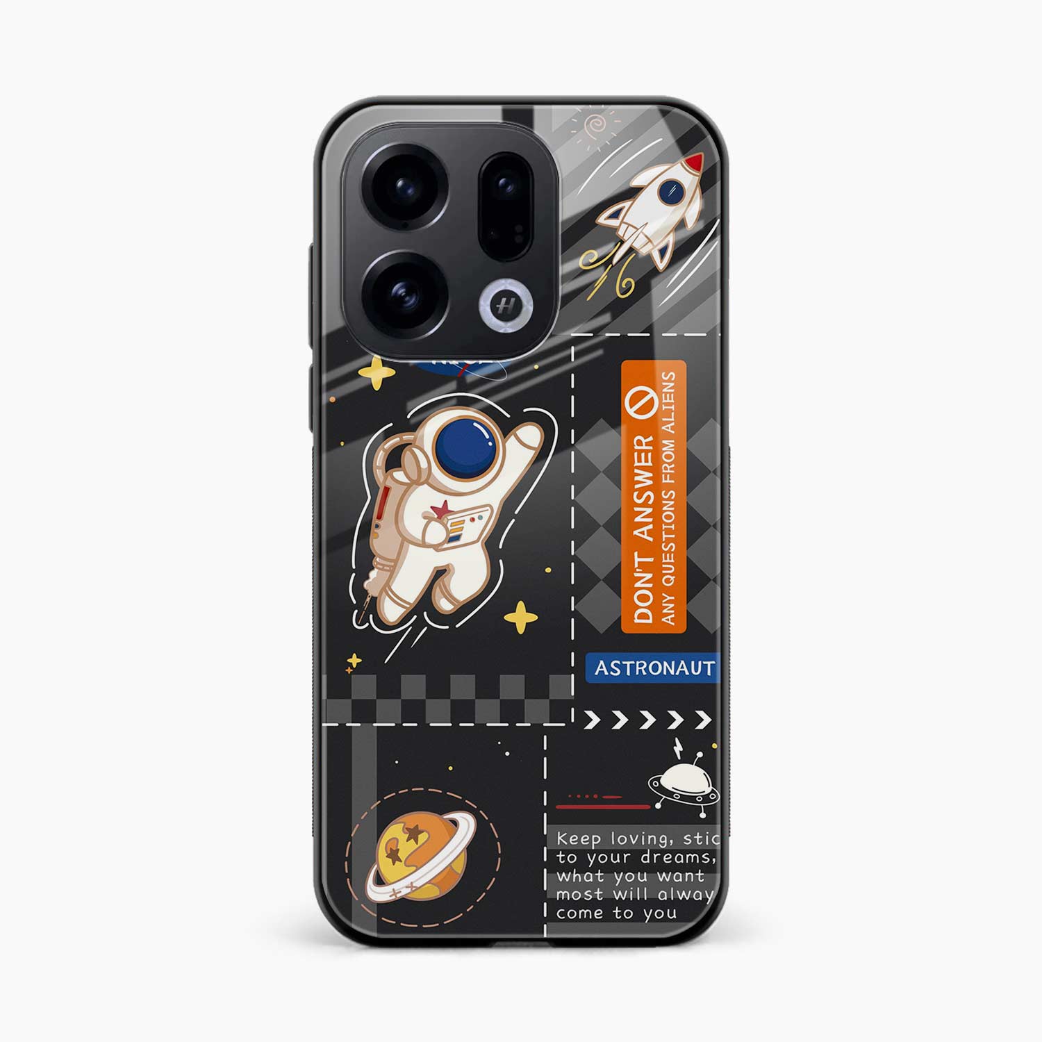 Astronaut Oppo Find X9 Back Cover