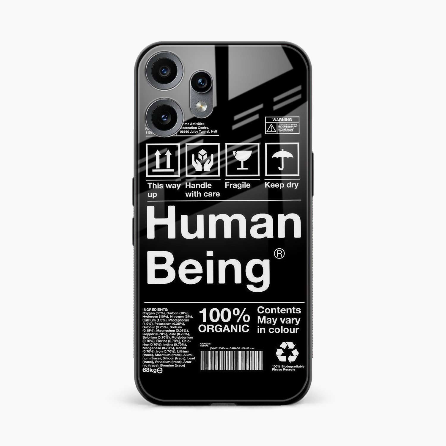 Being Human Nothing Phone 2 Pro 5G Back Cover