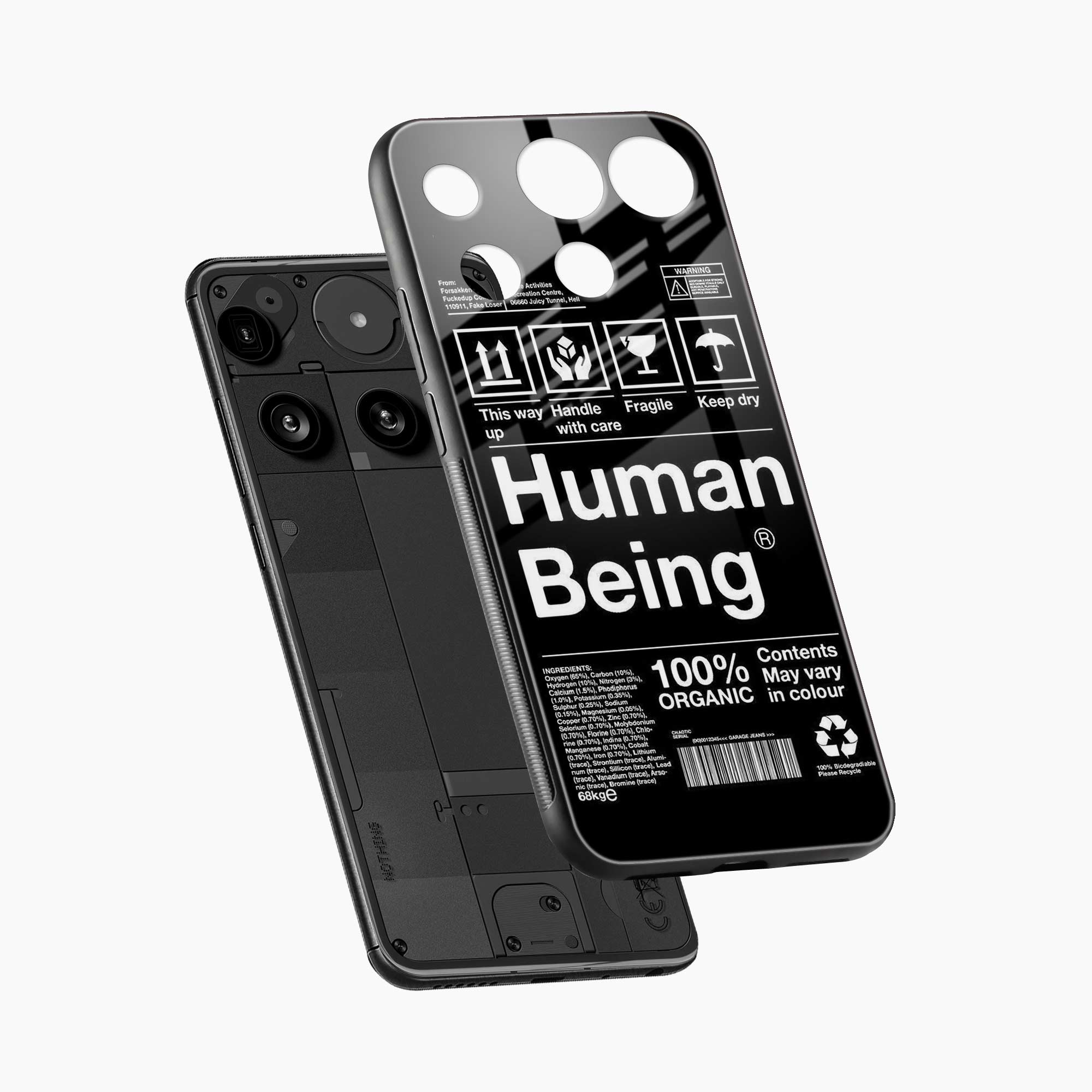 Being Human Nothing Phone 3 Back Cover