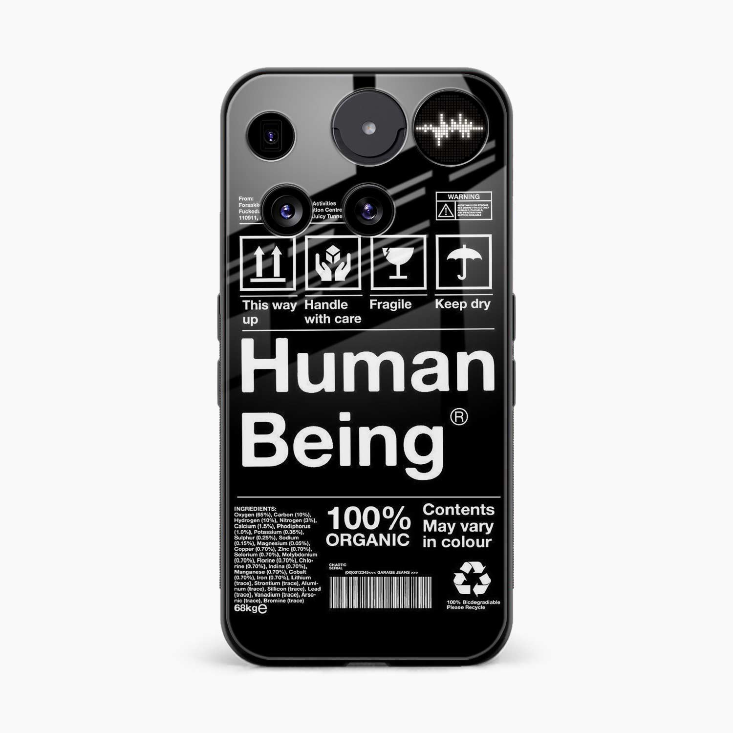 Being Human Nothing Phone 3 Back Cover